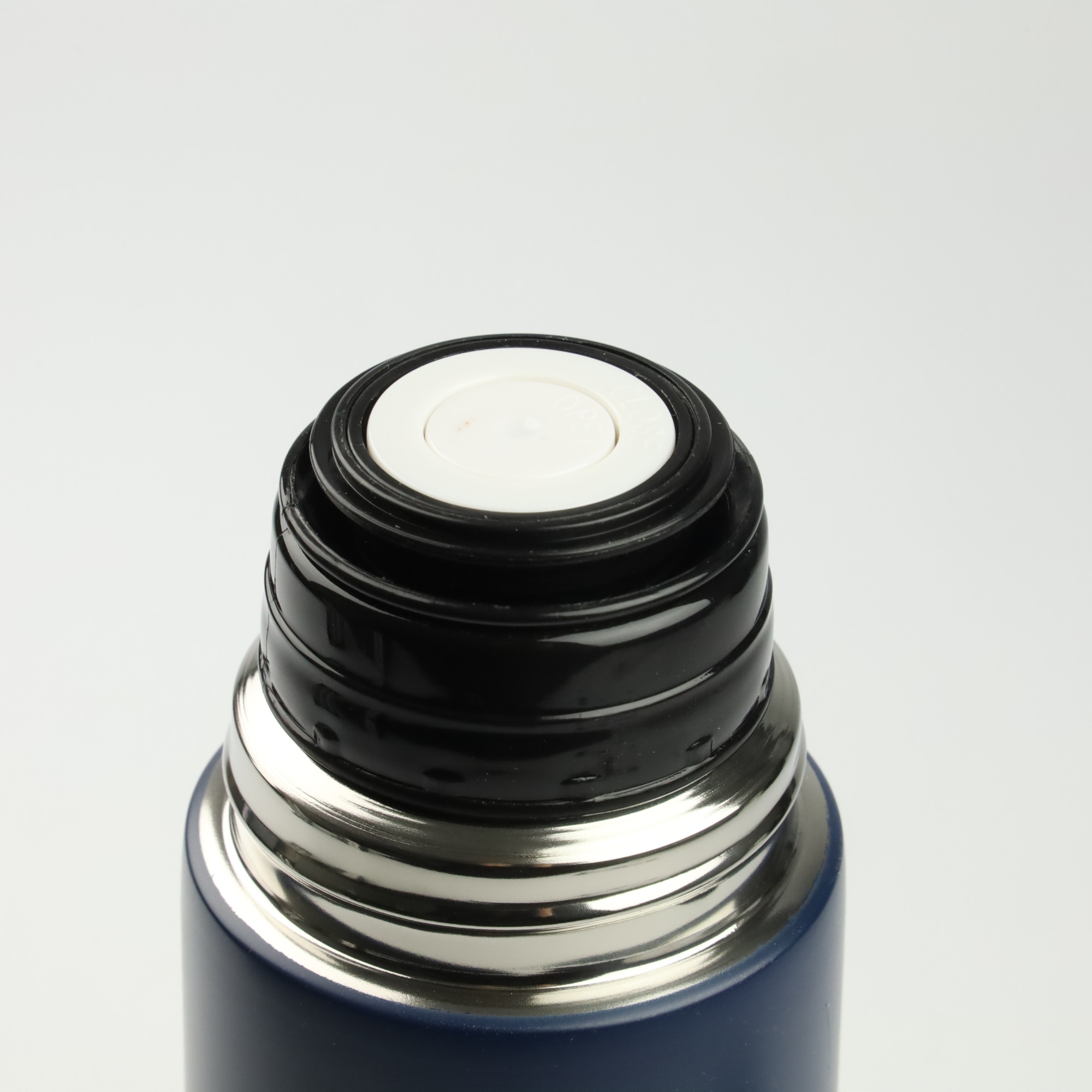 TERMOS GRANATOWY TERMICZNY 750ML STAL NIERDZEWNA BIDON NA GORĄCE NAPOJE