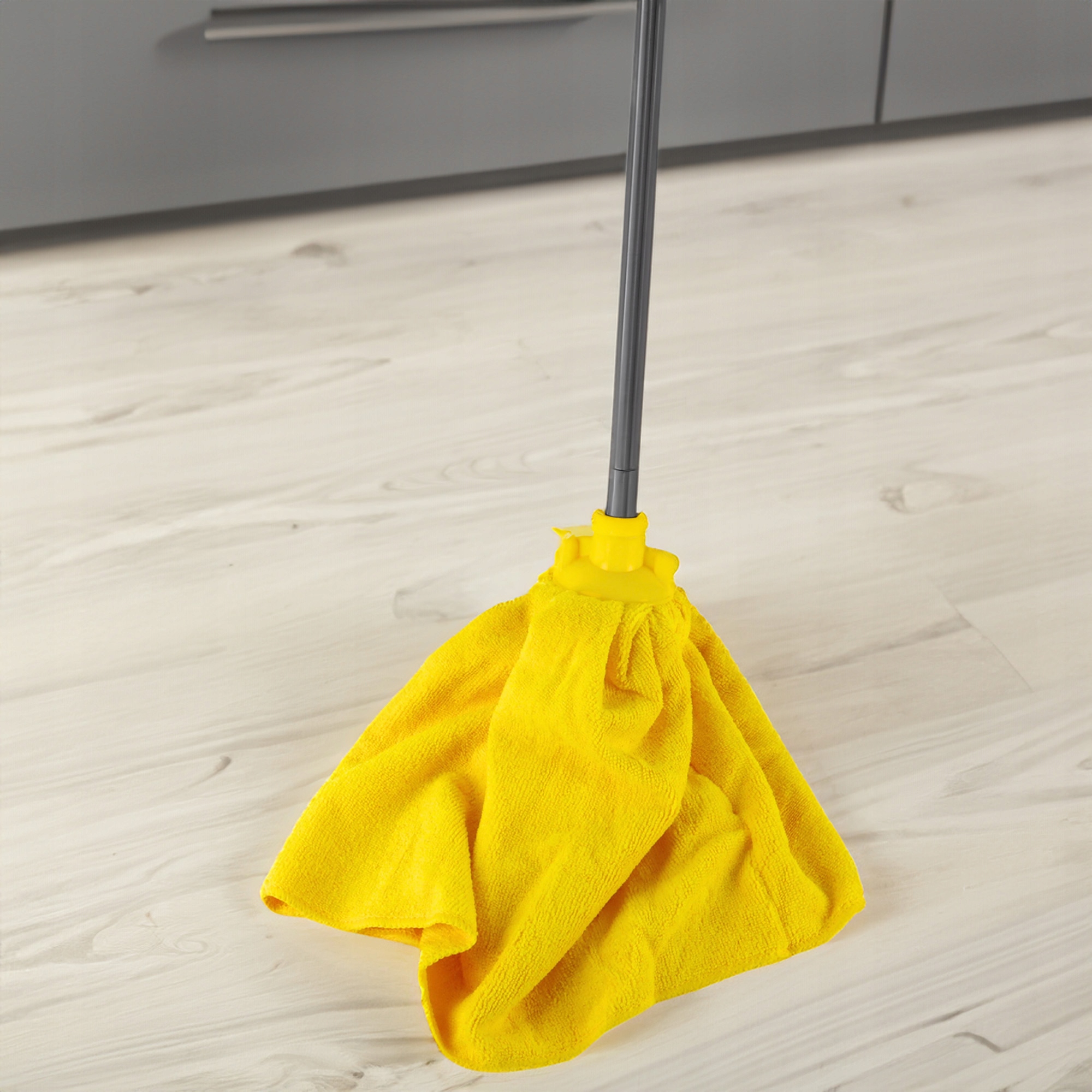 KOŃCÓWKA DO MOPA ŻÓŁTA Z MIKROFIBRY SUKIENKA SUPERCHŁONNA KLARA