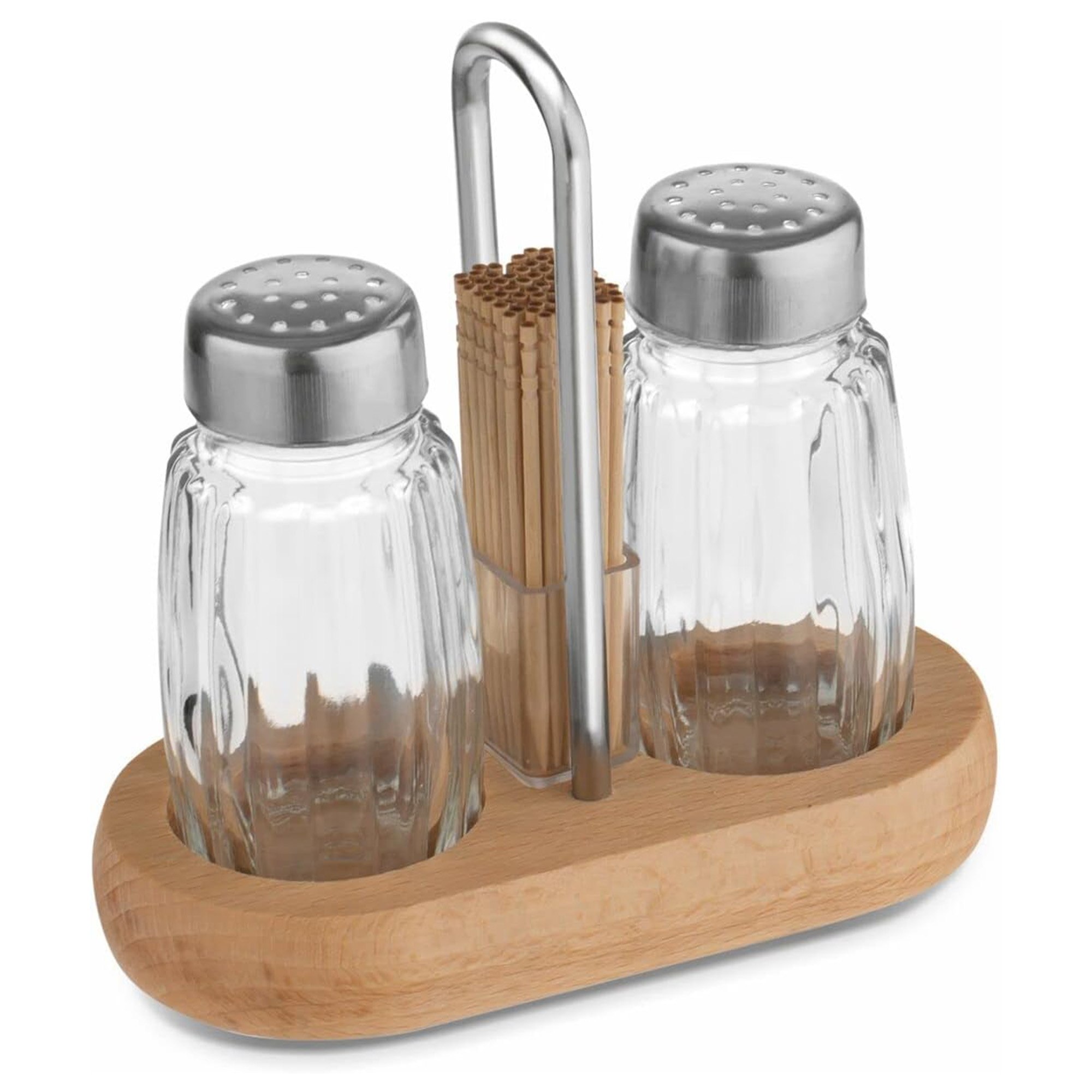 KPL SOLNICZKA PIEPRZNICZKA PRZYPRAWNIK POJEMNIKI NA SÓL PIEPRZ NA POSTAWCE