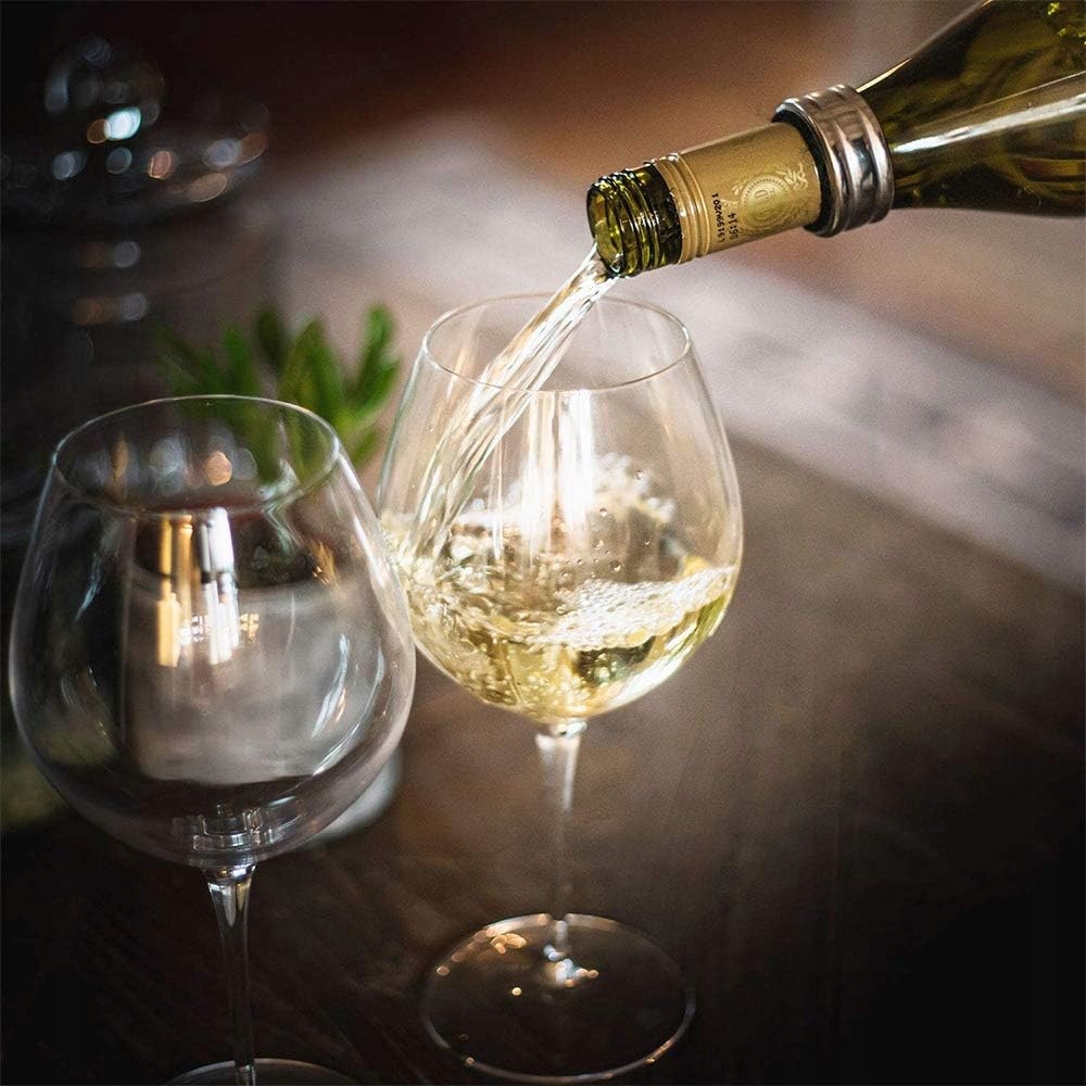 ZESTAW AKCESORIA DO WINA 4w1 NA PREZENT KORKOCIĄG KOREK PIERŚCIEŃ NALEWAK