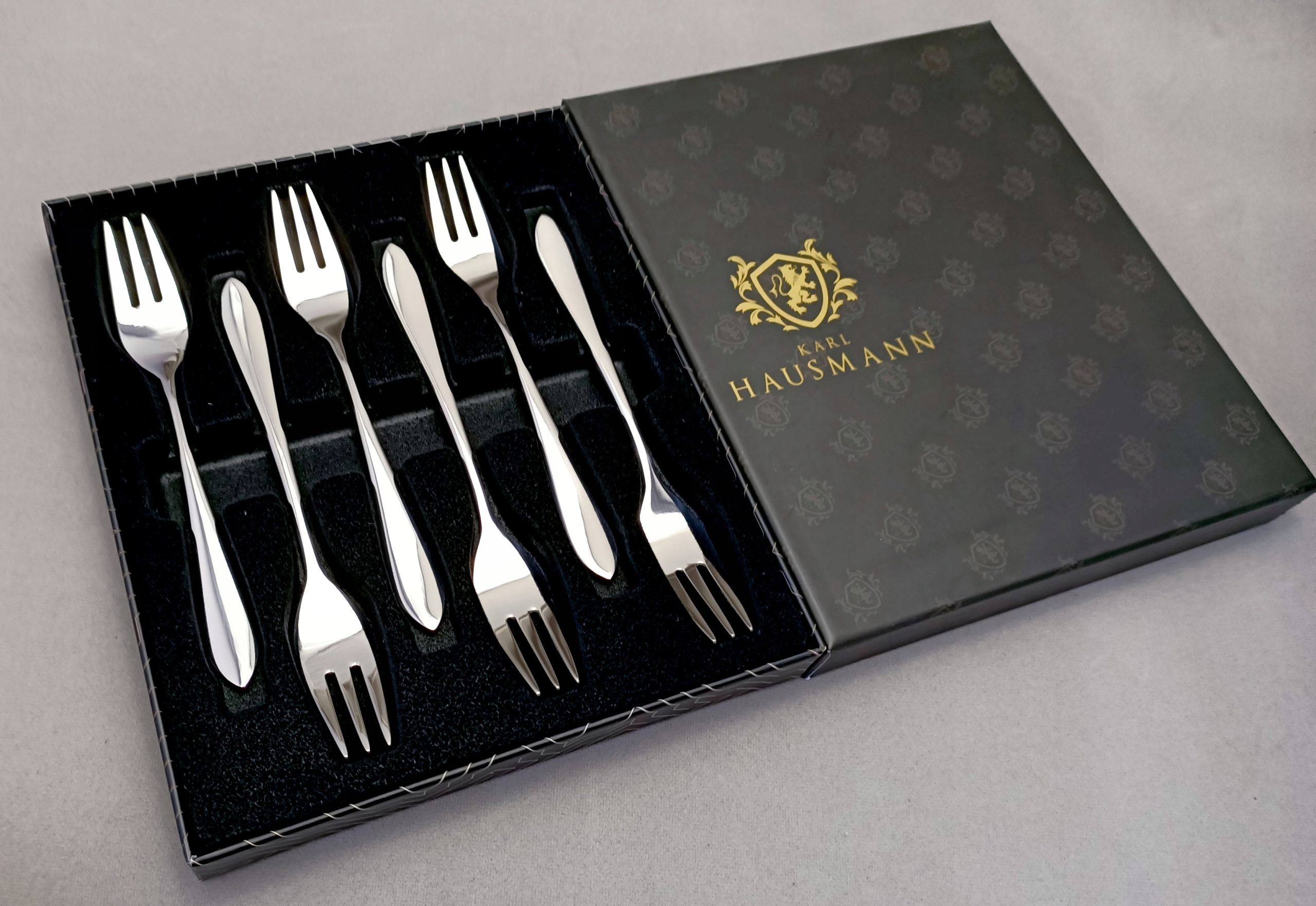 ZESTAW WIDELCZYKI DO CIASTA 6 os kpl PREMIUM 18/10