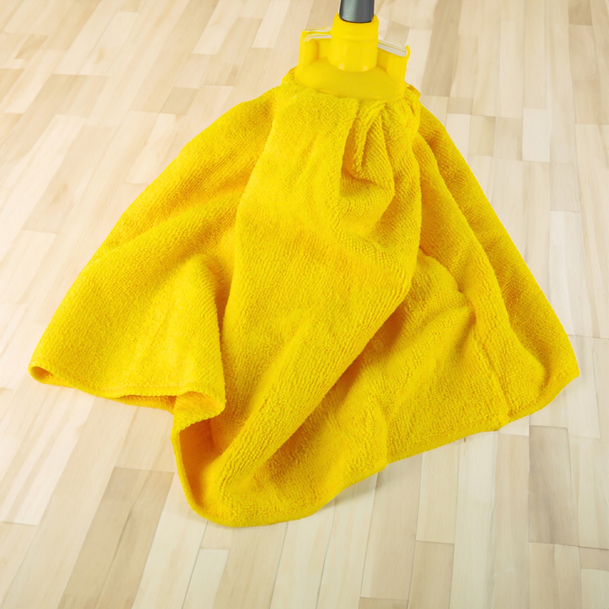 KOŃCÓWKA DO MOPA ŻÓŁTA Z MIKROFIBRY SUKIENKA SUPERCHŁONNA KLARA