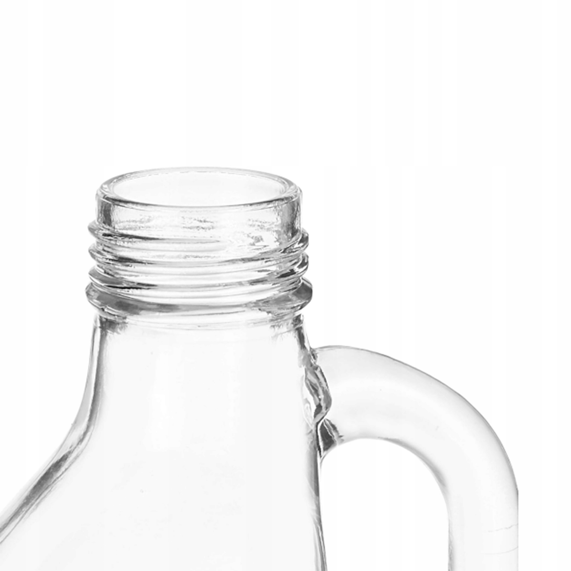 KARAFKA SZKLANA NA WODĘ SOK LEMONIADĘ MLEKO 1L BUTELKA Z ZAKRĘTKĄ