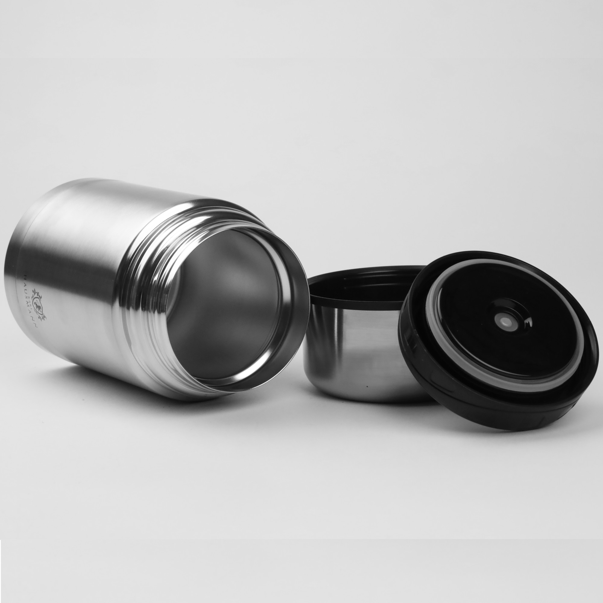 TERMOS OBIADOWY TERMICZNY POJEMNIK NA ŻYWNOŚĆ DO PRACY SZKOŁY 750 ML STAL