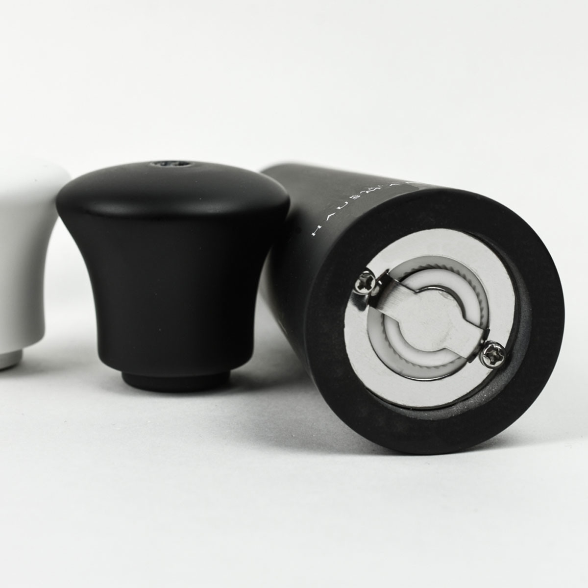 MŁYNEK RĘCZNY ZESTAW 2 SZT DO MIELENIA SOLI PIEPRZU PRZYPRAW BIAŁY I CZARNY