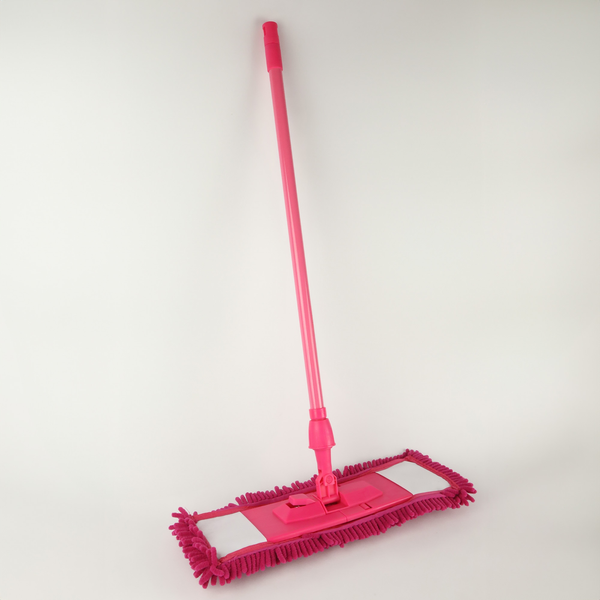 KPL TELESKOPOWY MOP RÓŻOWY + ZAPAS SZENILOWY PŁASKI ULTRA CHŁONNY BEZ SMUG