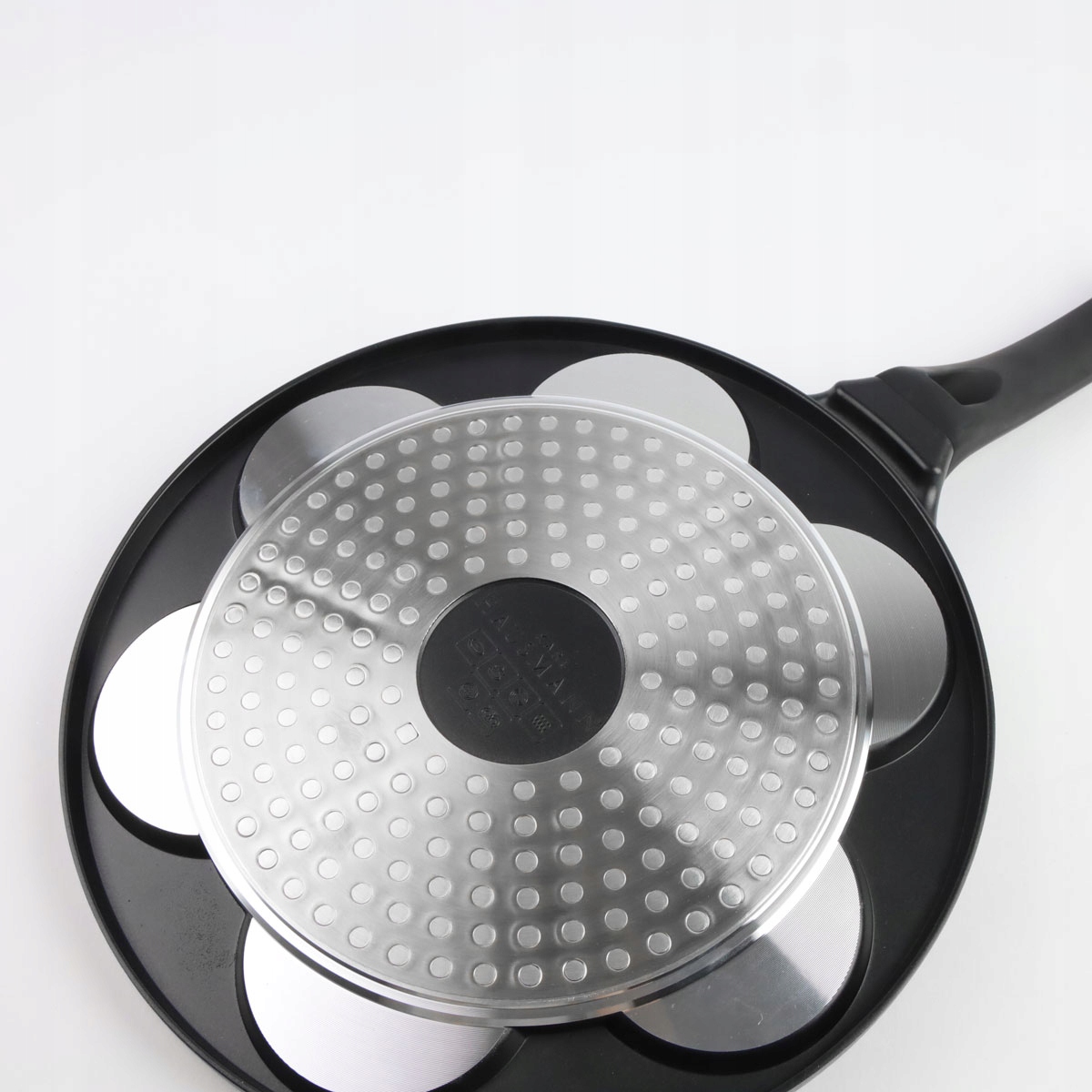 PATELNIA DO NALEŚNIKÓW PLACKÓW PANCAKES JAJEK HAMBURGERÓW ZE WZORAMI EMOJI