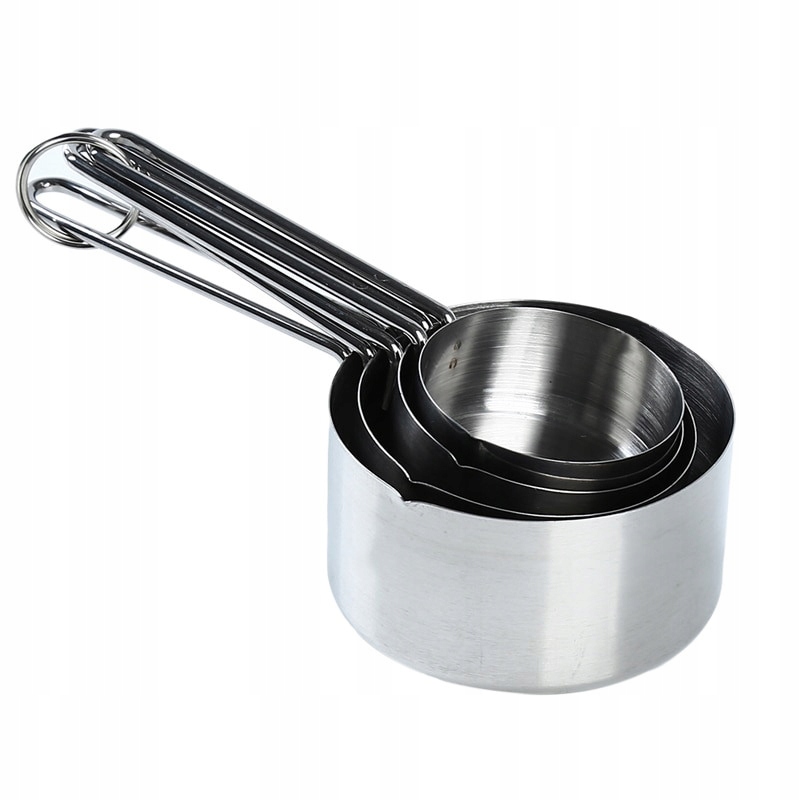 KOMPLET MIARKI KUCHENNE do odmierzania zestaw 4w1