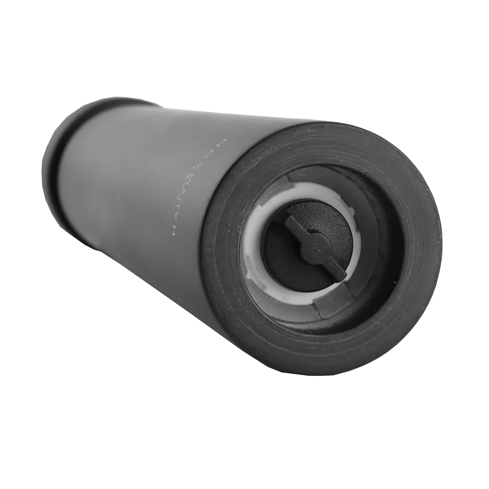 RĘCZNY MŁYNEK DO MIELENIA SOLI PIEPRZU PRZYPRAW CZARNY DREWNIANY 24,5 CM