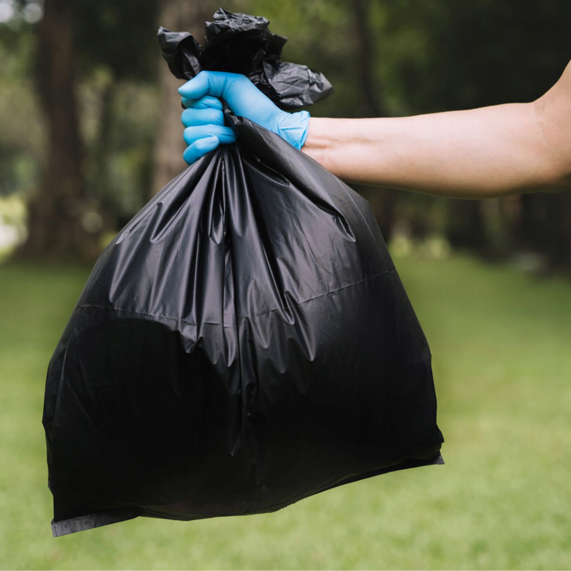 WORKI NA ŚMIECI 35L 15 SZT CZARNE DO SEGREGACJI NA ODPADY WYTRZYMAŁE