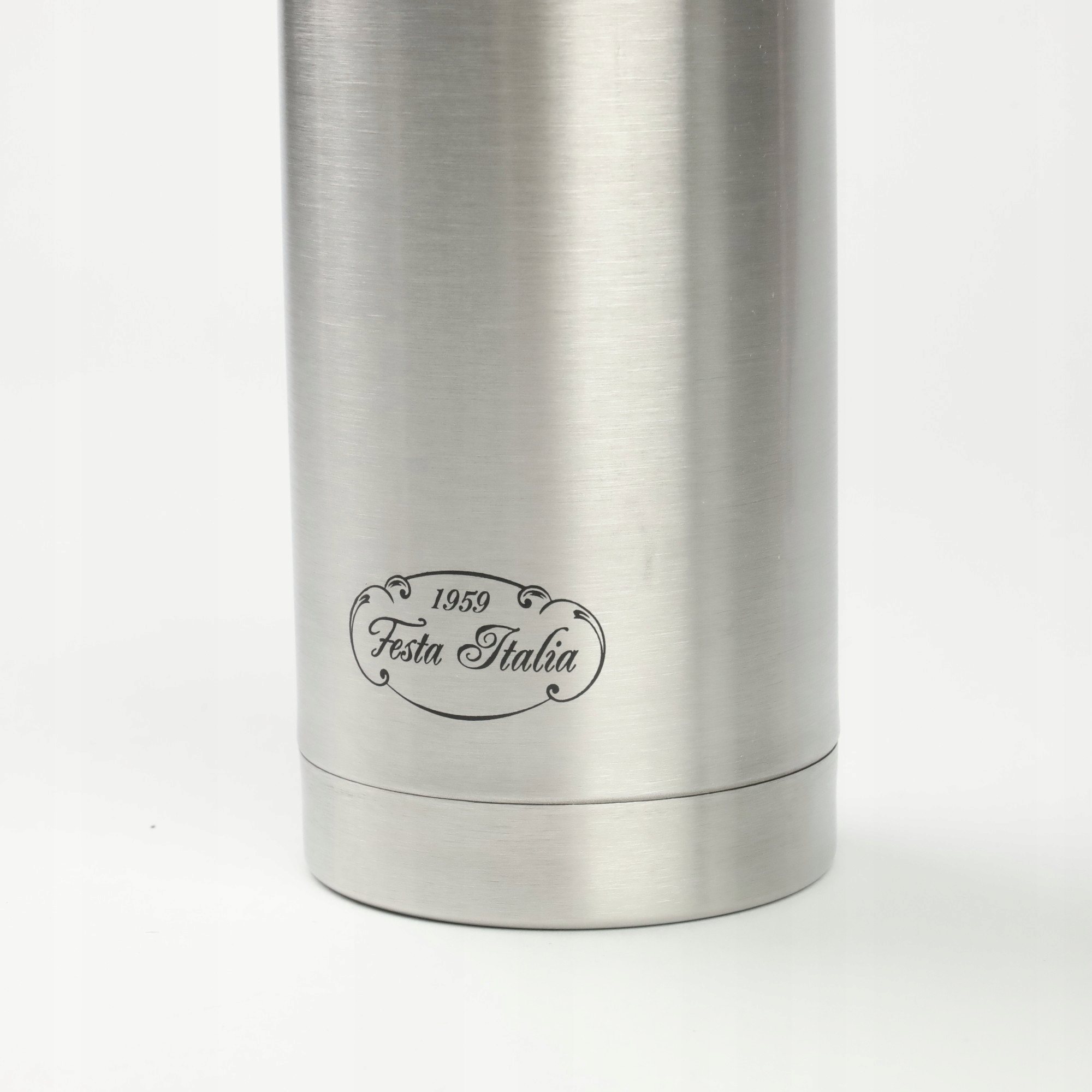 TERMOS SREBRNY TERMICZNY 750ML STAL NIERDZEWNA BIDON NA GORĄCE NAPOJE