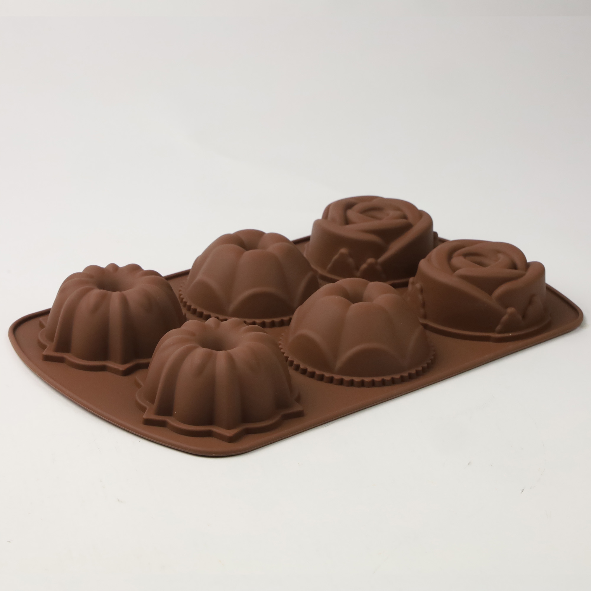 FORMA SILIKONOWA DO MUFFINEK MASY CUKIERNICZEJ CIASTA CZEKOLADY PRALIN