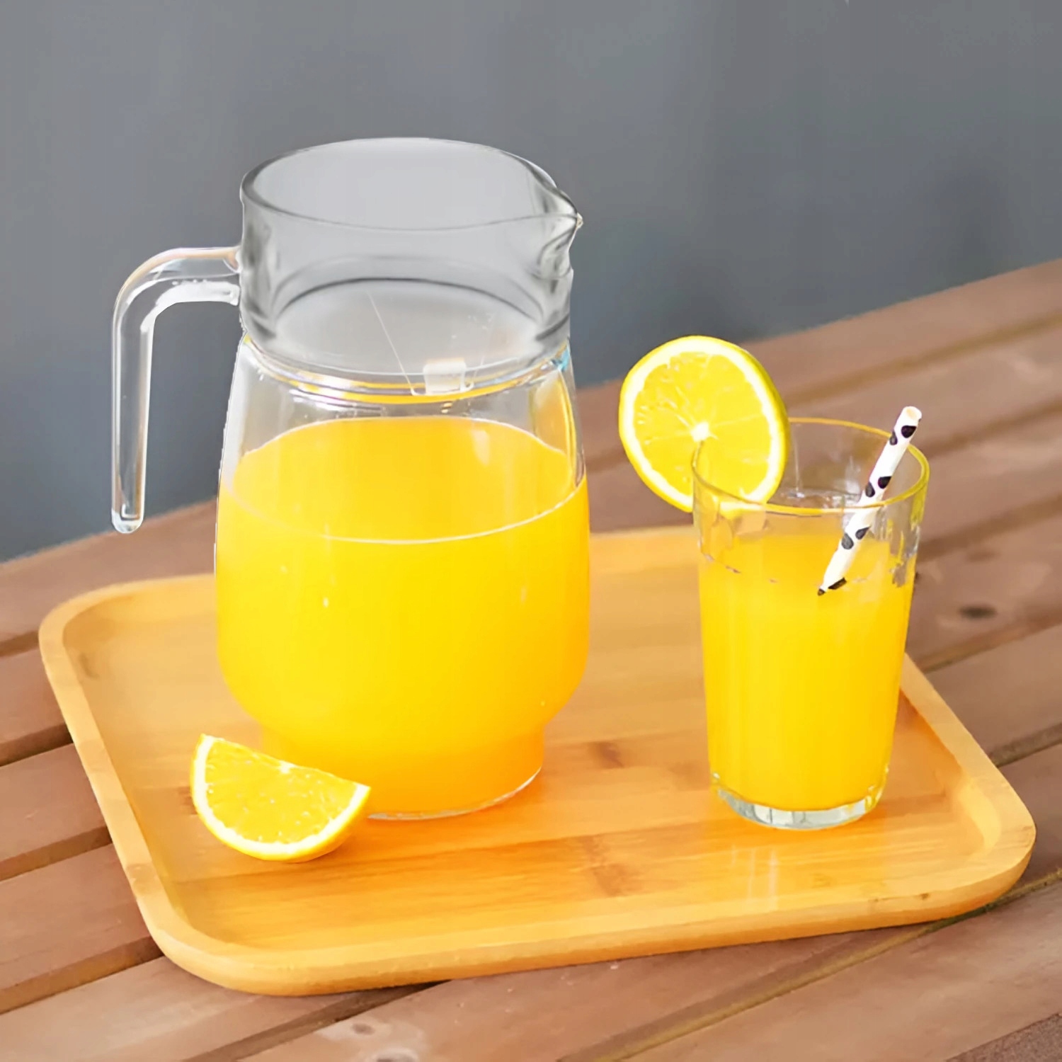 Szklany dzbanek do wody napojów lemoniady 1,4L