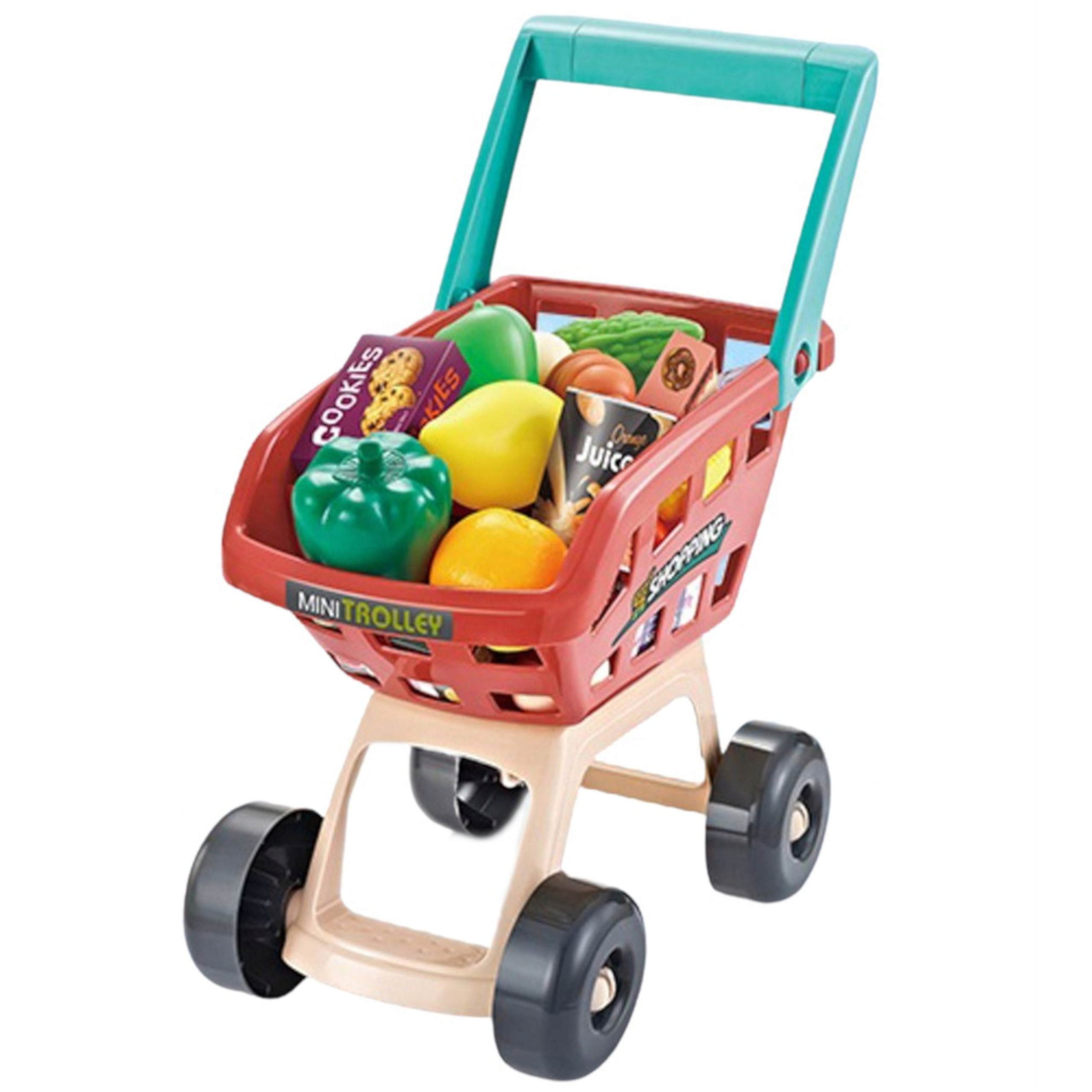 Supermarket wózek na zakupy waga czytnik 668-78