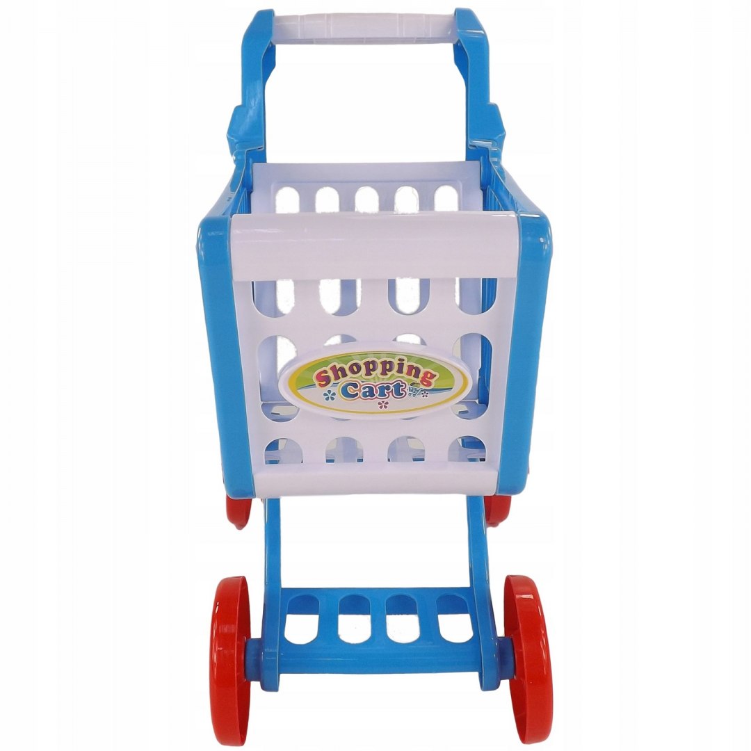 Duży wózek koszyk na zakupy akcesoria 28el. 10N