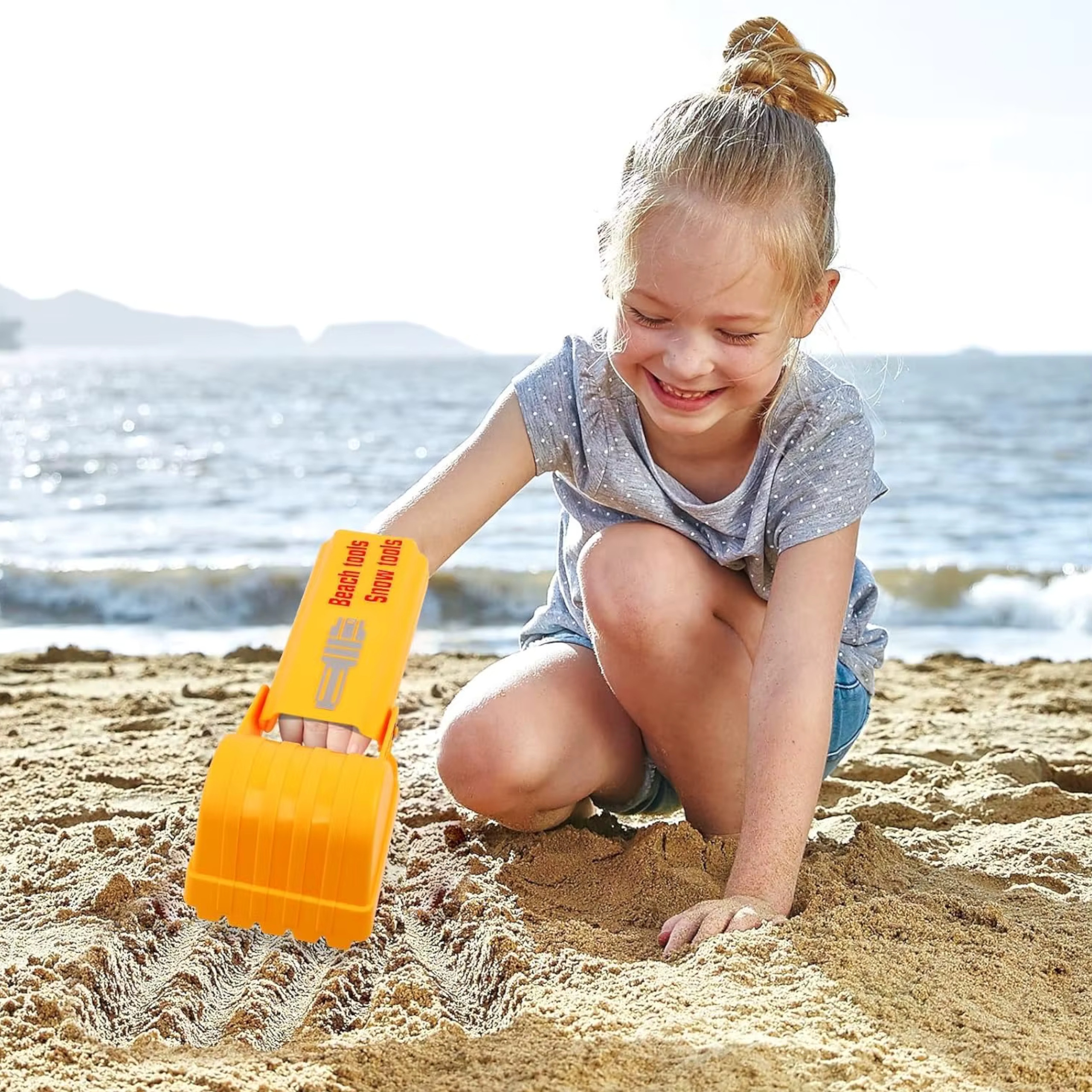 Ręczne ramię koparki do piasku łopatka łopata zabawka do piaskownicy HS901