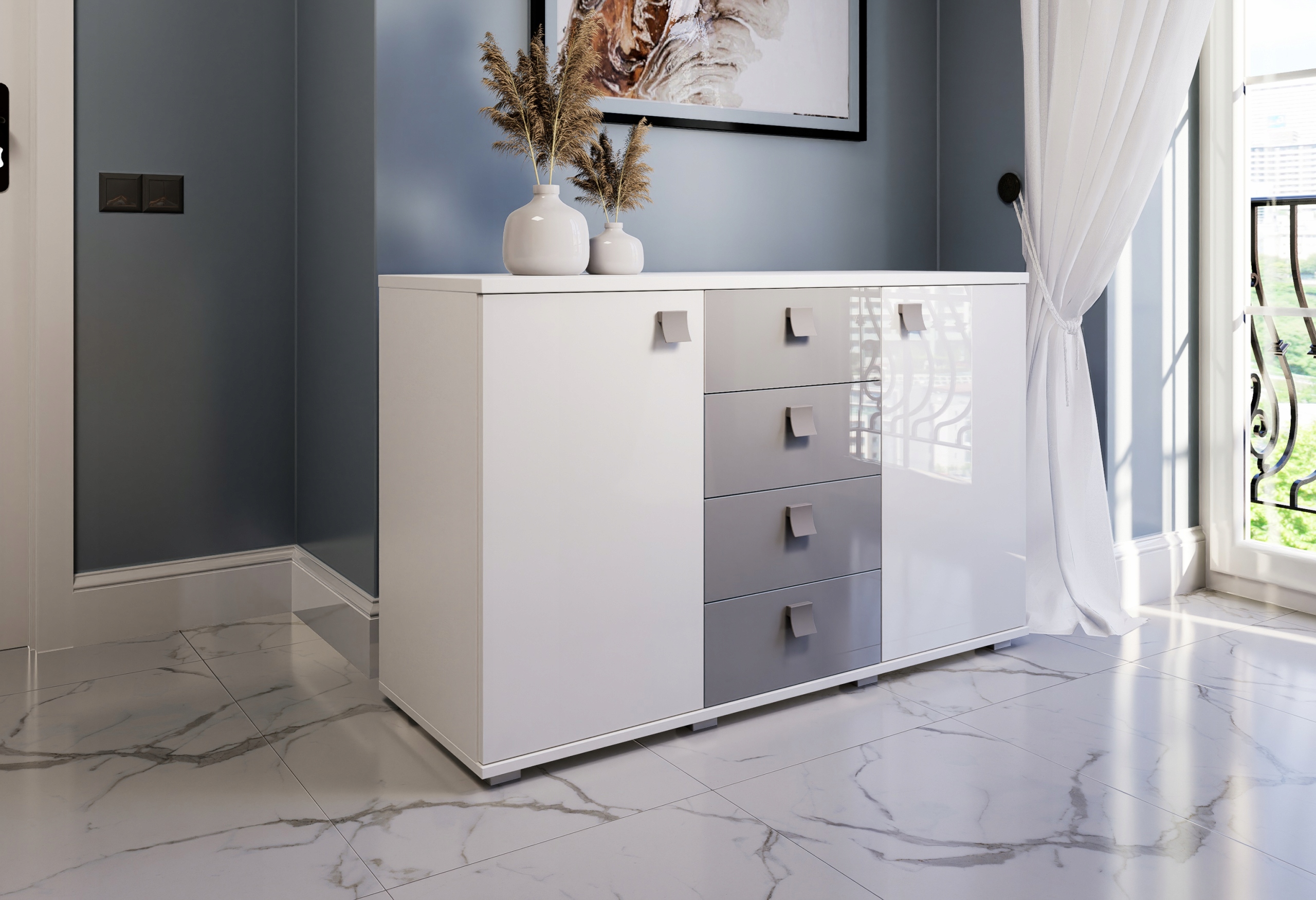 KOMODA R2 120cm połysk