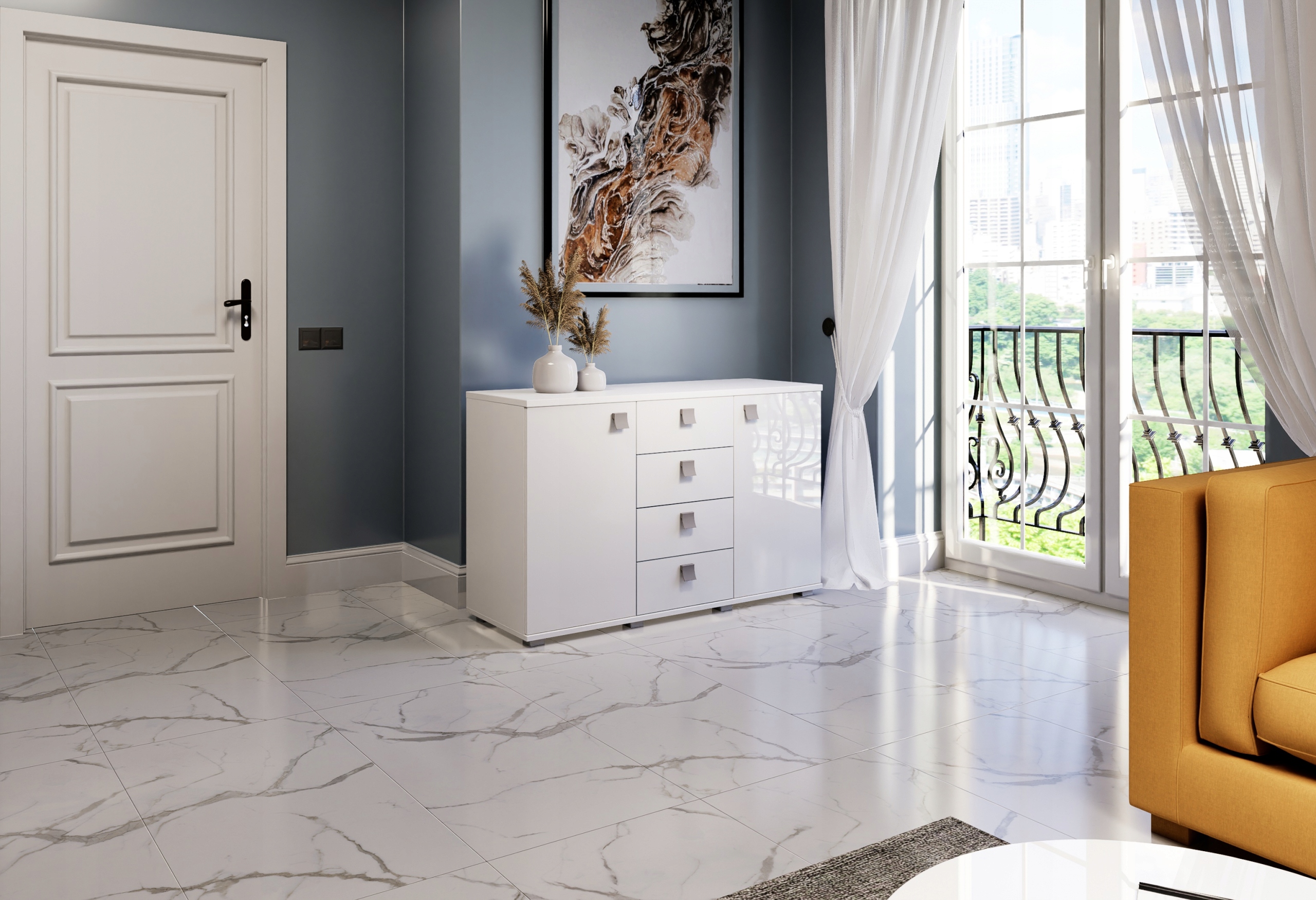 KOMODA R2 120cm połysk