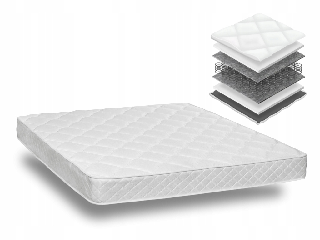 Łóżko piętrowe JSM7 z sofą i biurkiem granatowe + materac Elena