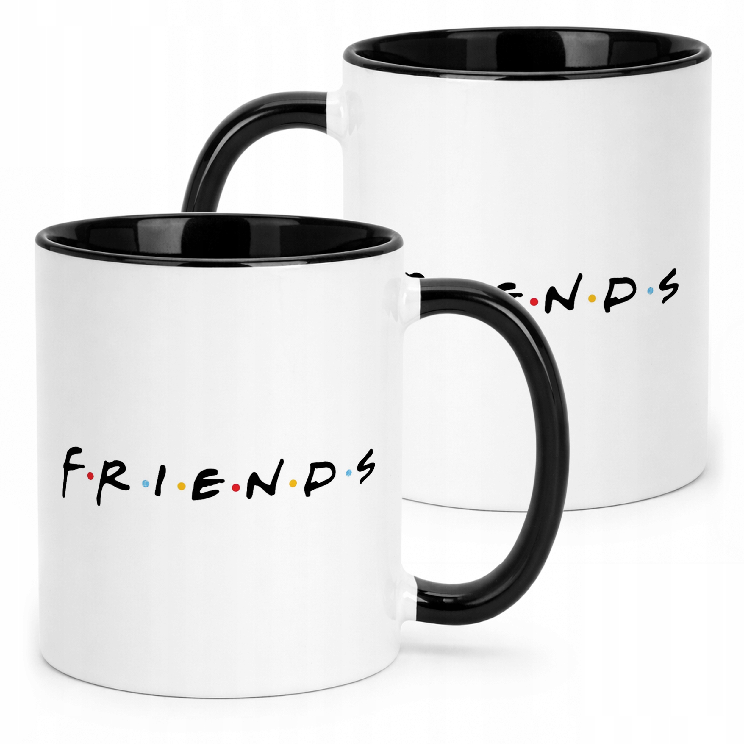 Kubek Czarny Friends Przyjaciele Dla Fanów Serialu Prezent Upominek