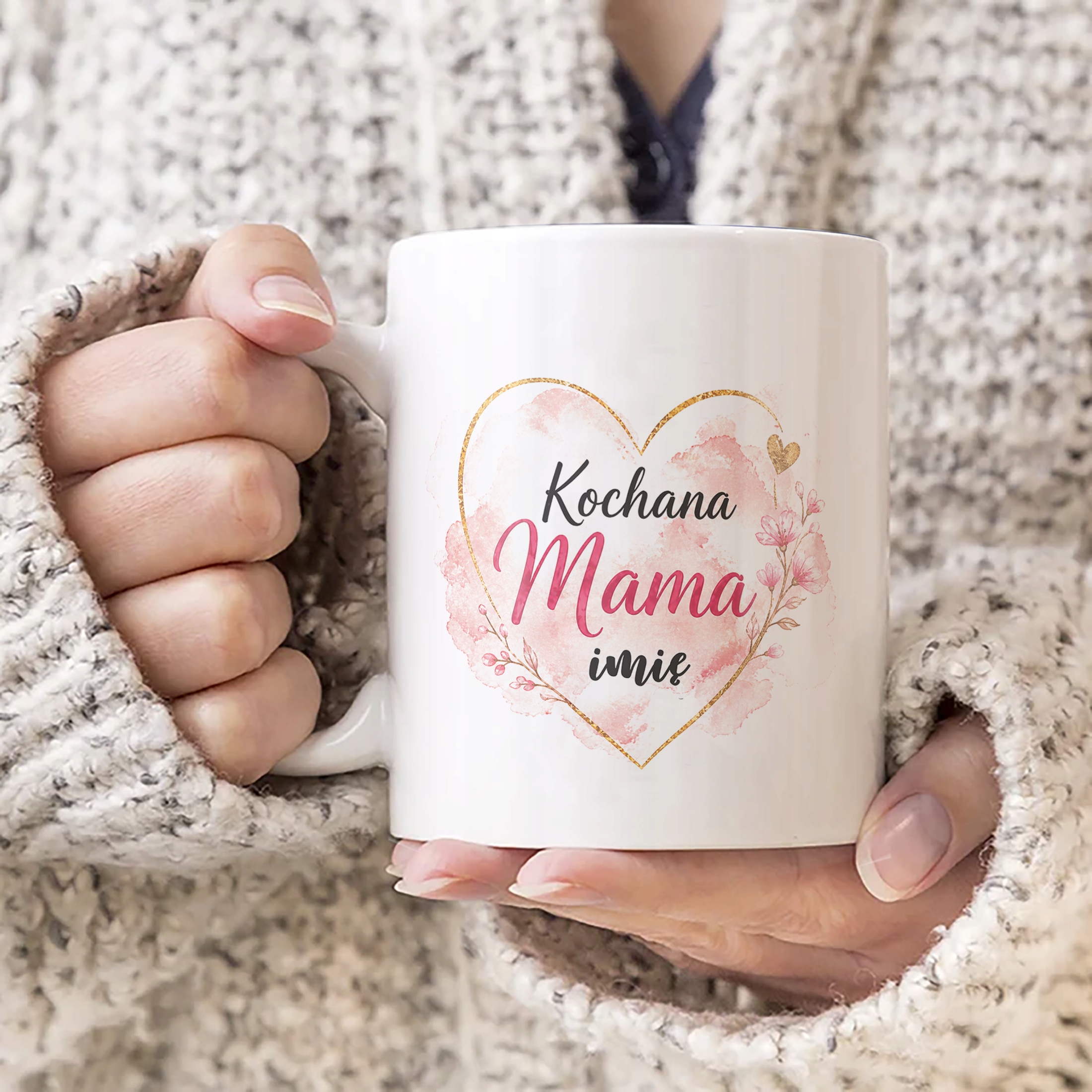 Kubek dla mamy prezent na Dzień Matki personalizowany dla mamy hit