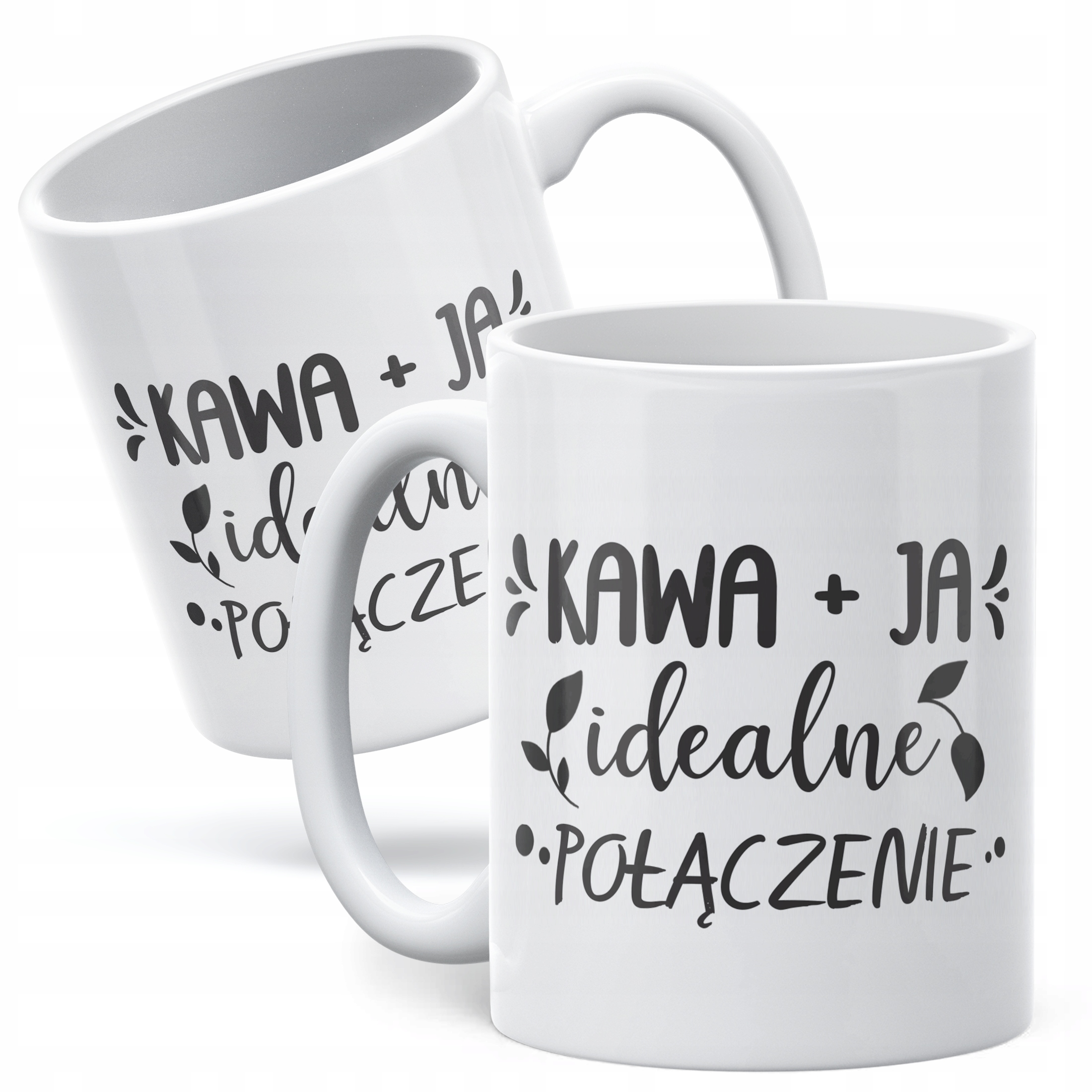 Kubek ceramiczny Dzień Kobiet Kawa Ja Idealne Połączenie Prezent Kobiety