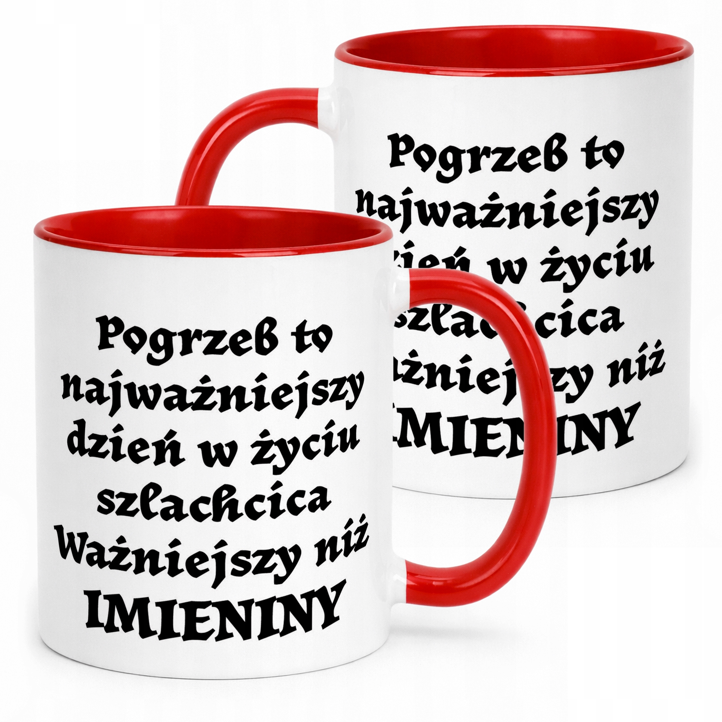 Kubek ceramiczny 1670 Pogrzeb To Dla Fanów Serialu Prezent