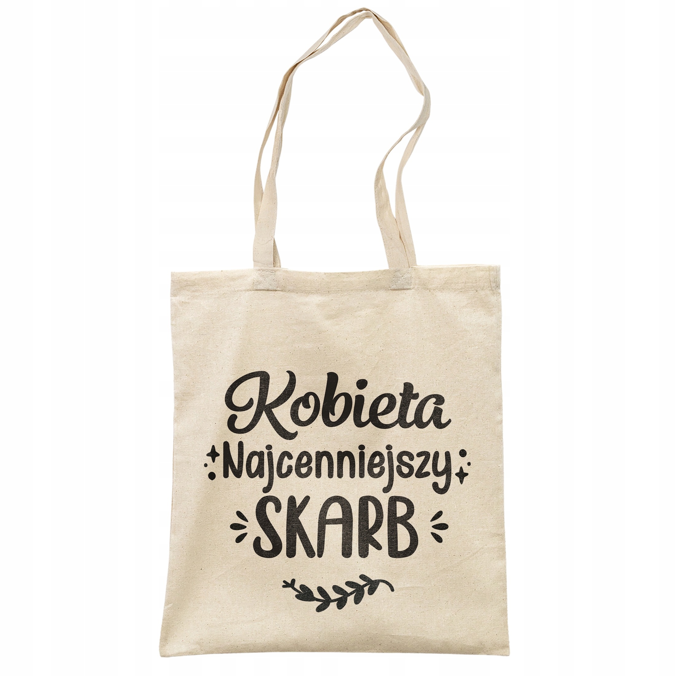 Torba bawełniana na zakupy prezent na Dzień Kobiet Kobieta Skarb