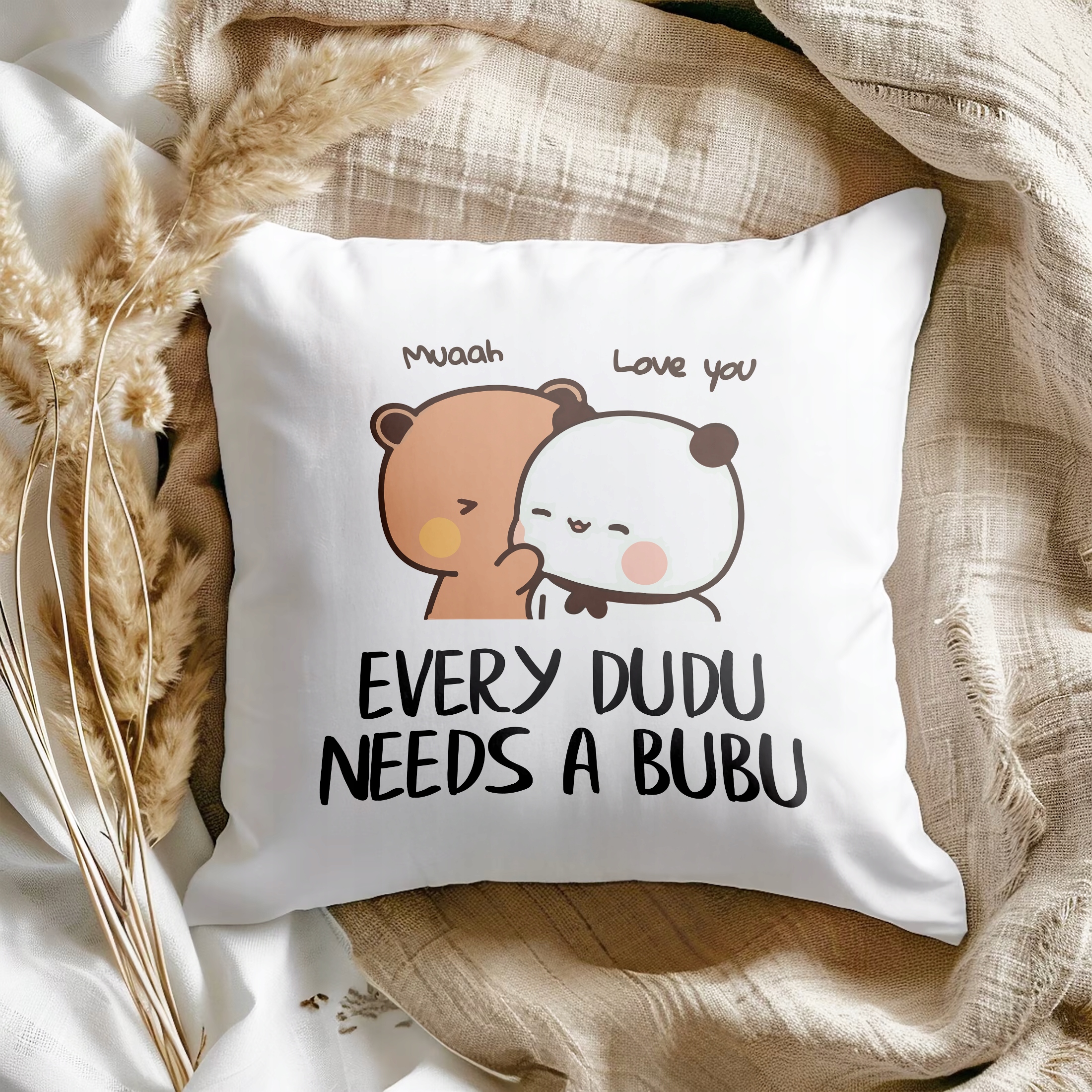 Poduszka na walentynki Bubu i Dudu Dla Party Prezent Upominek