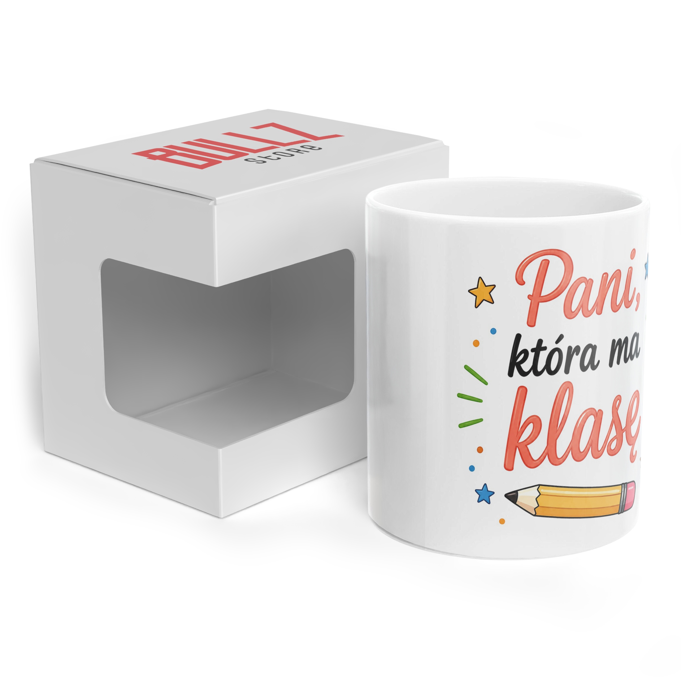 Kubek Dzień Nauczyciela Zakończenie Roku Dla Nauczycielki Prezent Upominek