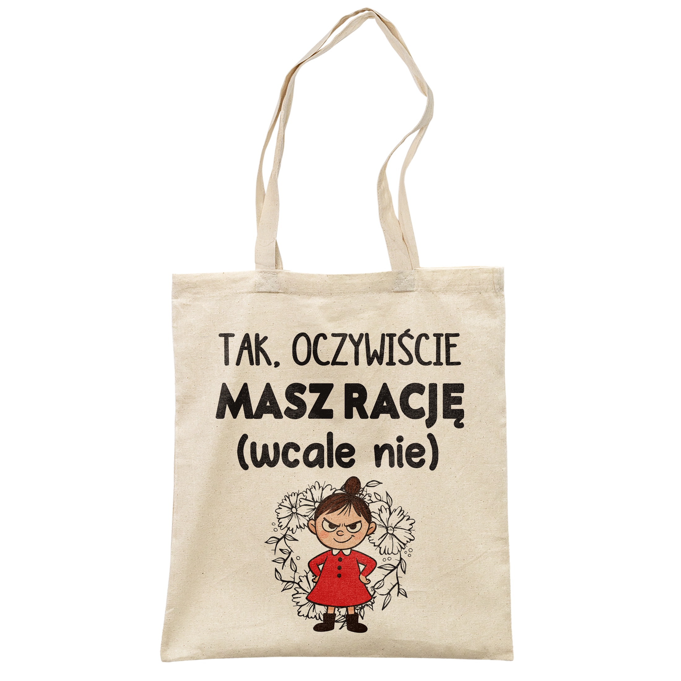 Torba bawełniana na zakupy Dzień Kobiet Prezent Zabawny Upominek