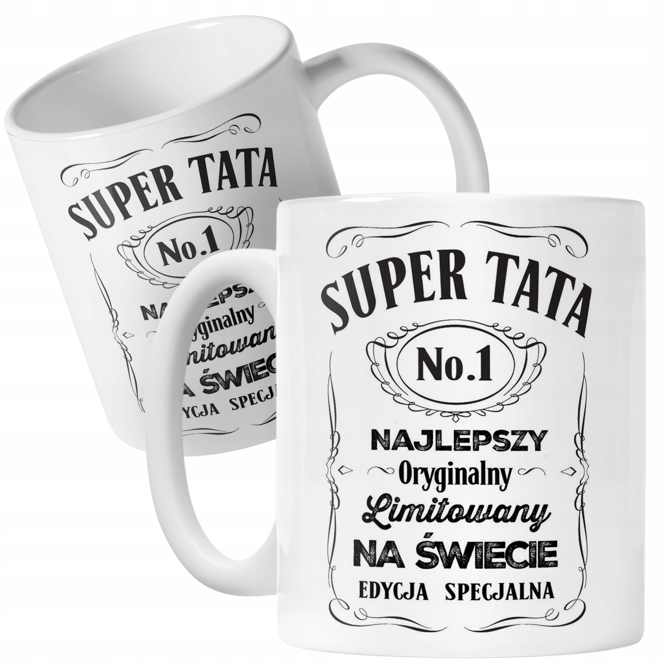Kubek ceramiczny Dzień Ojca Dla Taty Super Tata Prezent