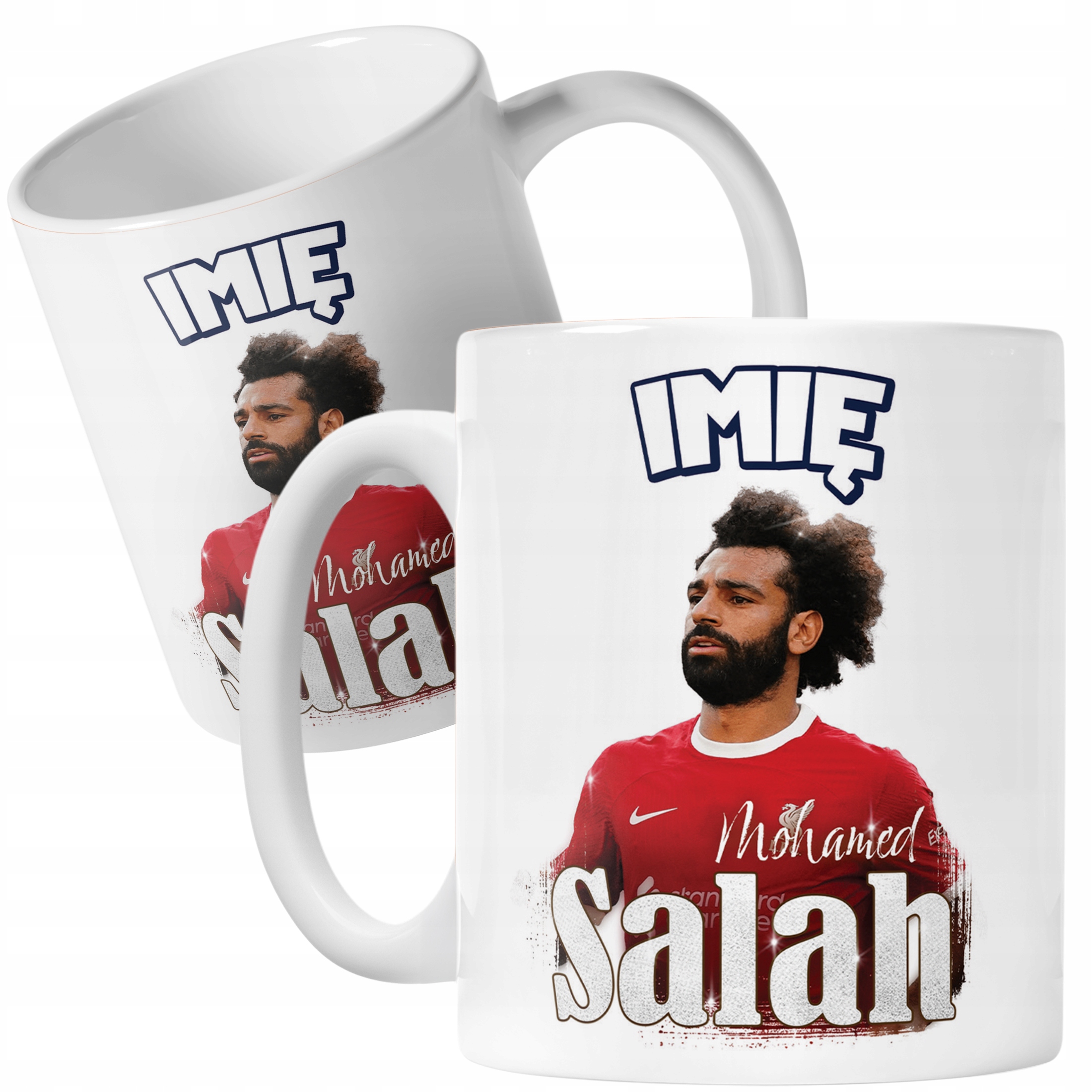 Kubek personalizowany Mohamed Salah dla kibiców Liverpool Prezent