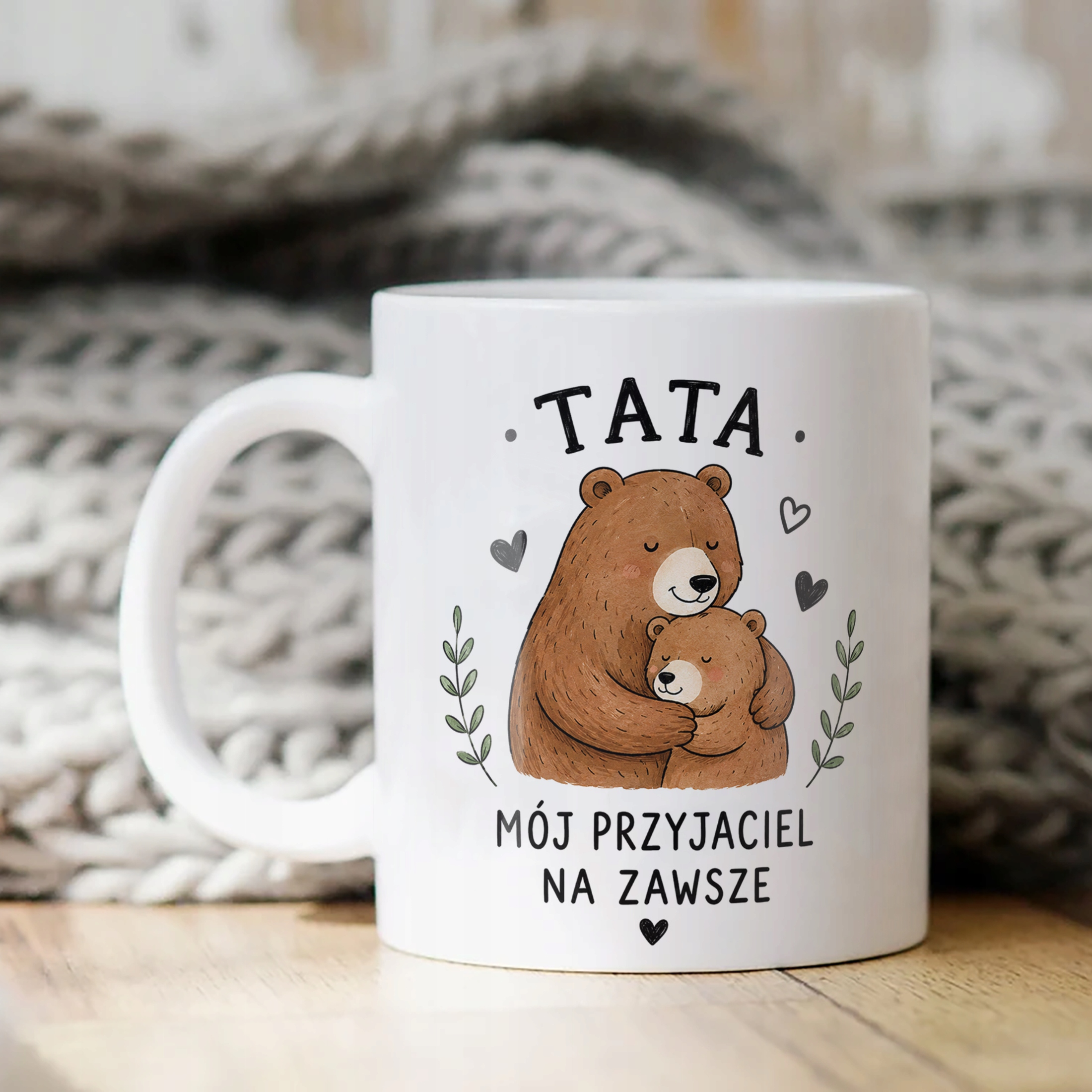 Kubek Ceramiczny dla taty prezent na Dzień Ojca upominek