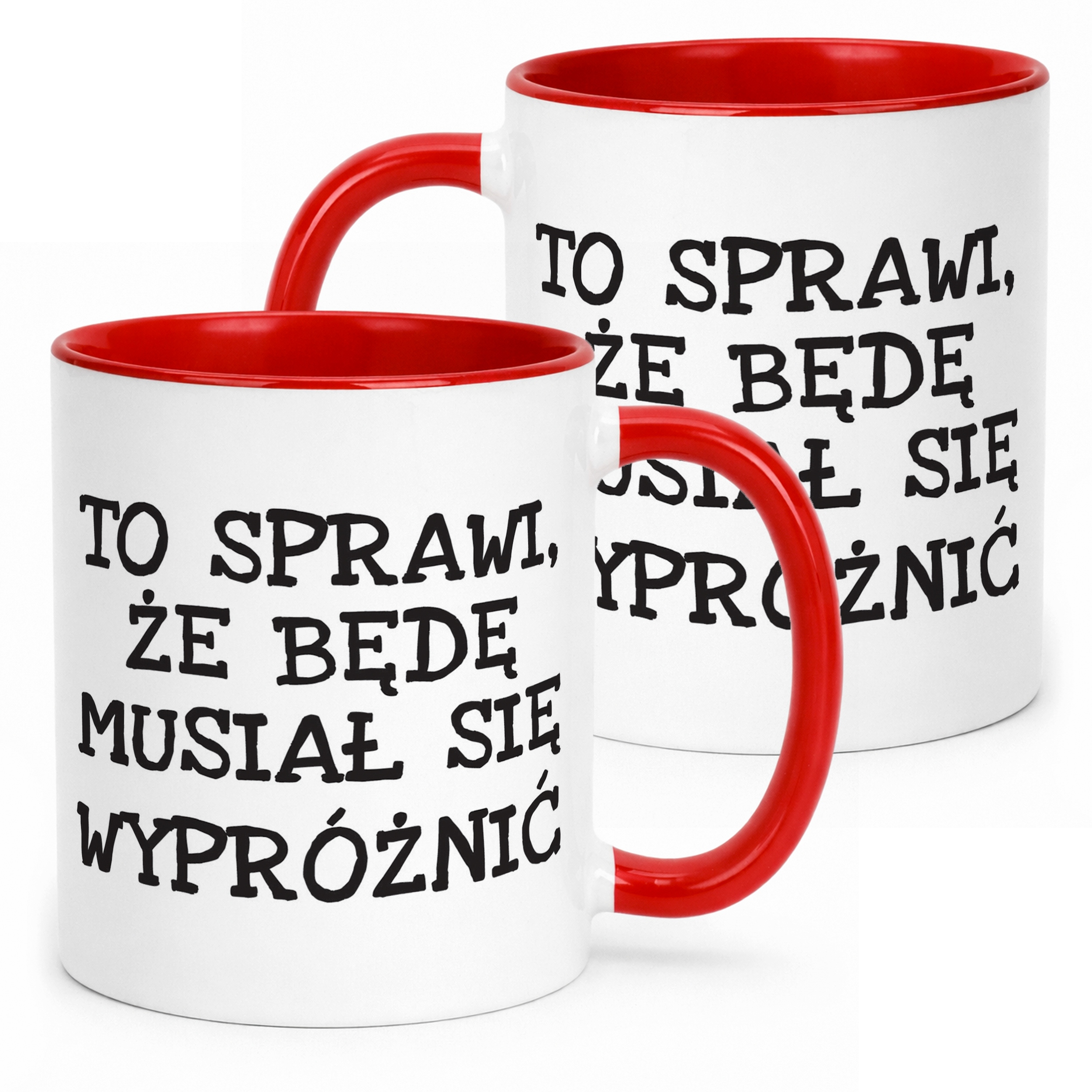 Kubek ceramiczny To Sprawi Że Będę Musiał Się Wypróżnić Zabawny Prezent