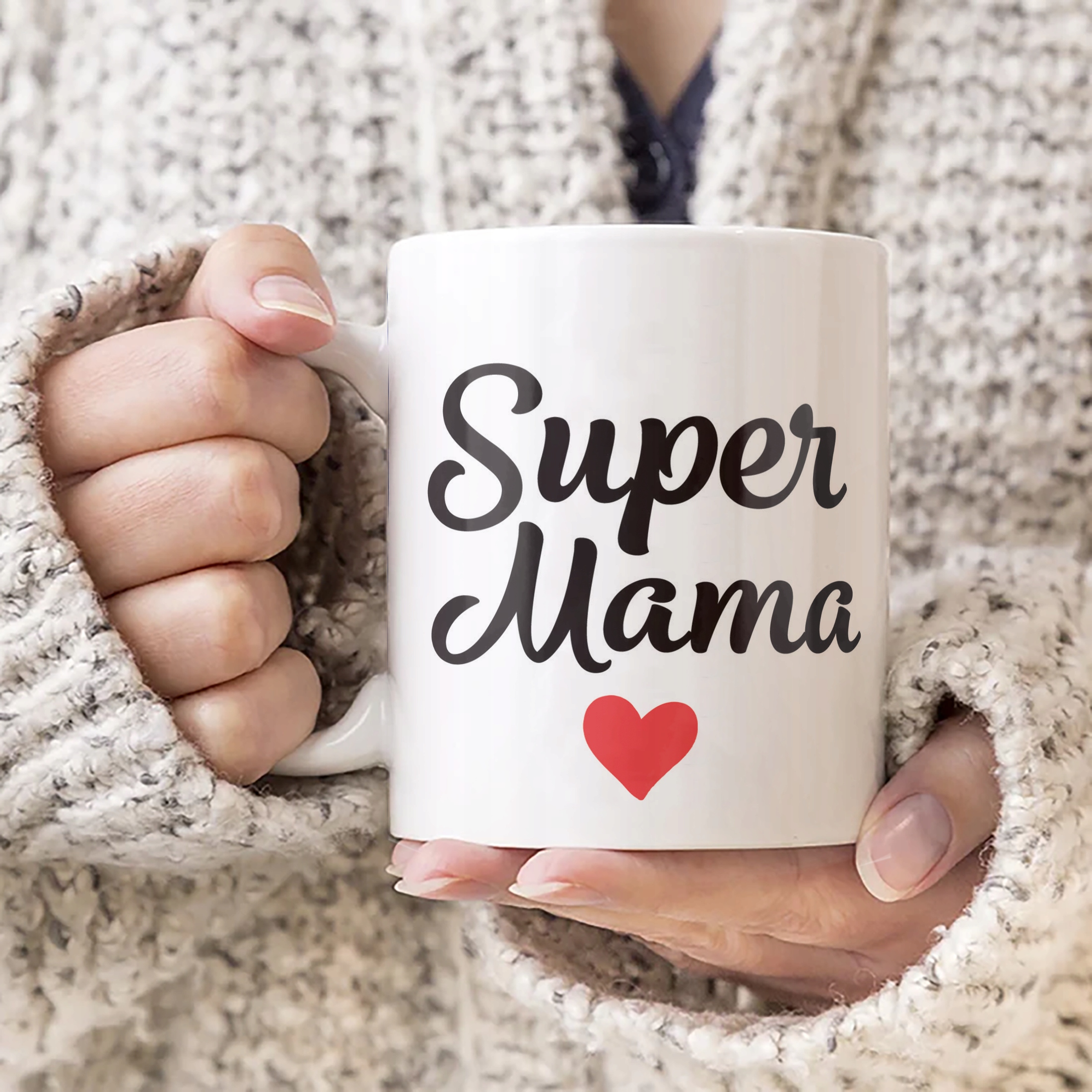 Kubek ceramiczny Dzień Matki Dla Mamy Prezent Upominek Super Mama