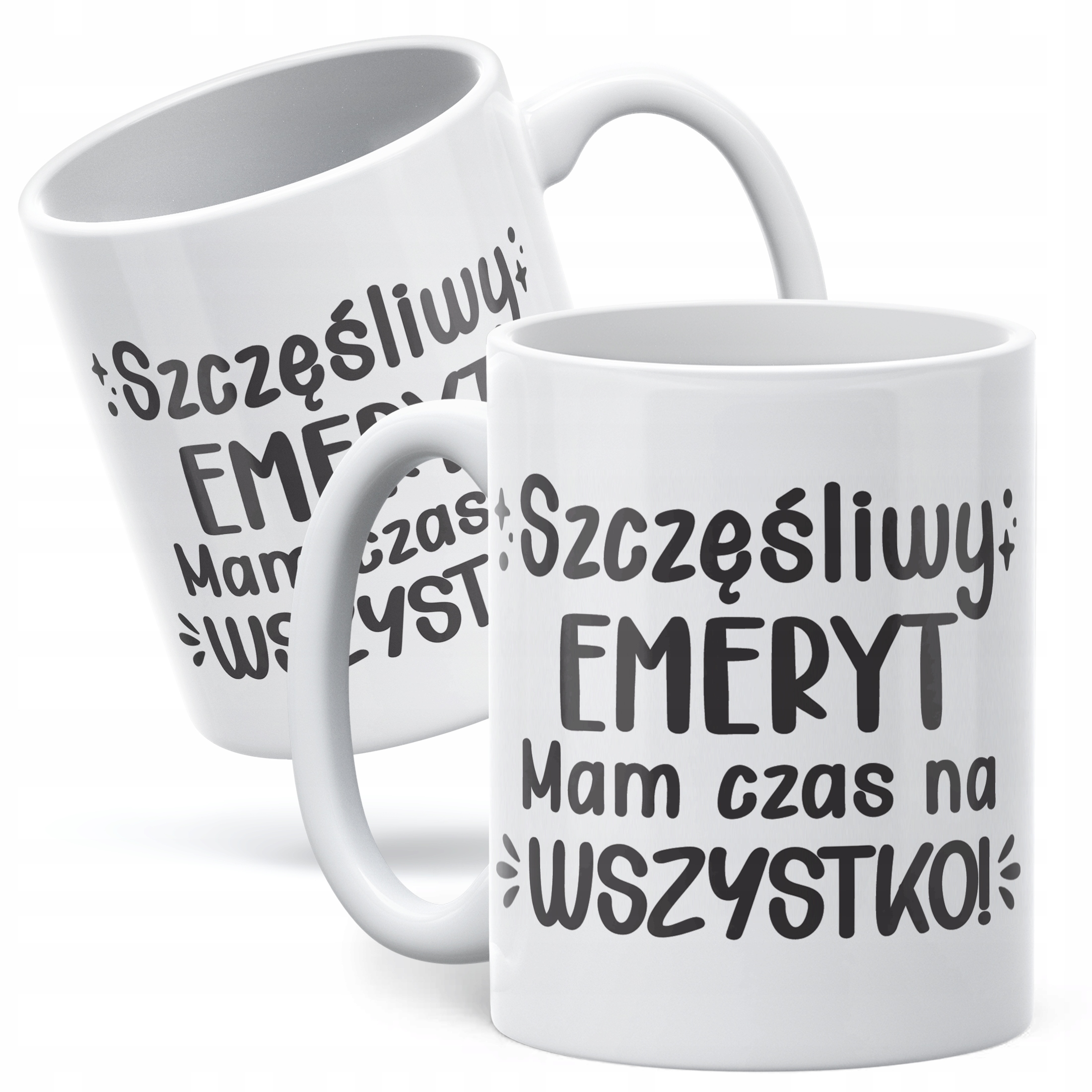 Kubek ceramiczny z okazji Emerytury Dla Emeryta Prezent Upominek