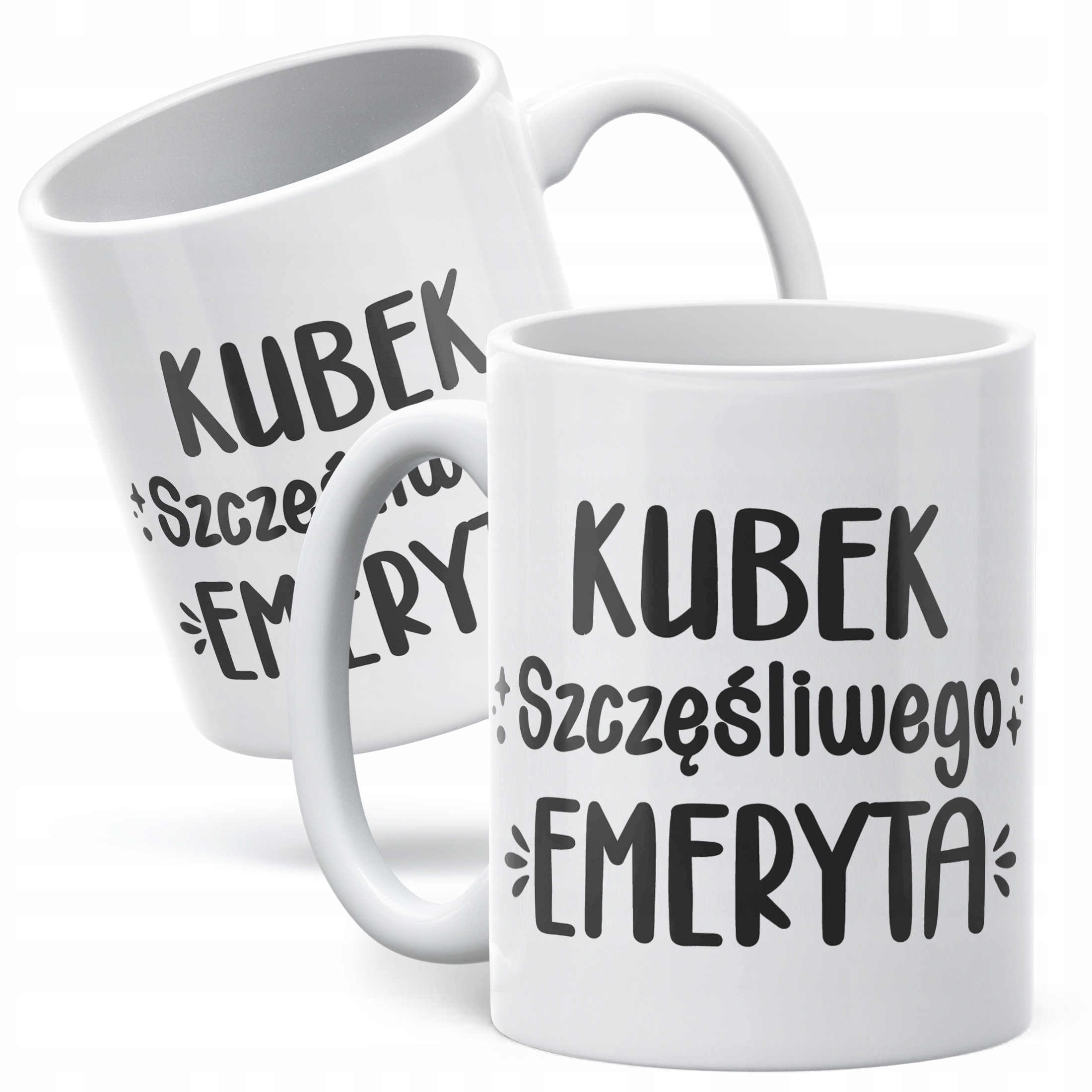 Kubek ceramiczny z okazji Emerytury Dla Emeryta Prezent Upominek