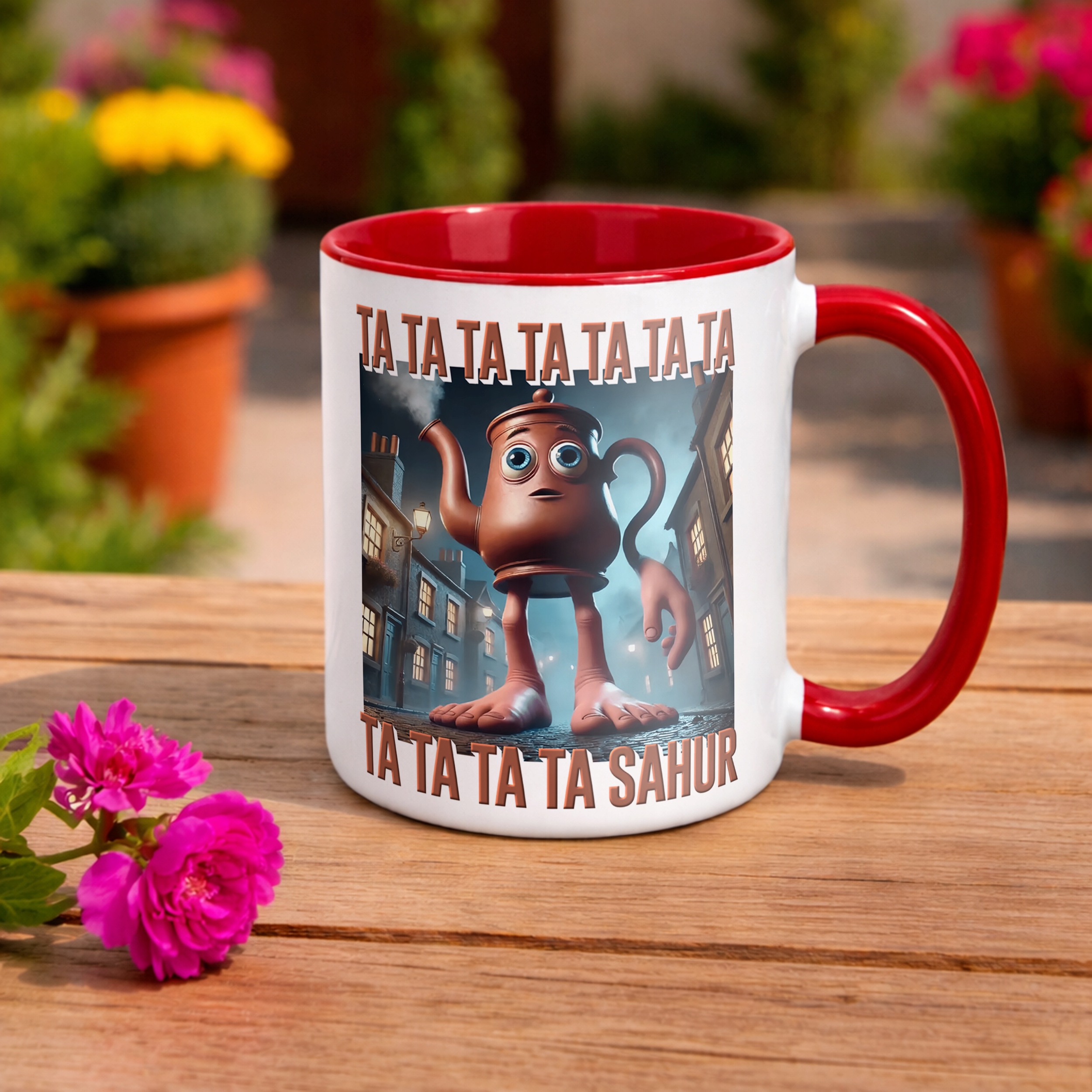 Kubek ceramiczny Tata Tata Sahur viral tiktok brainrot mem