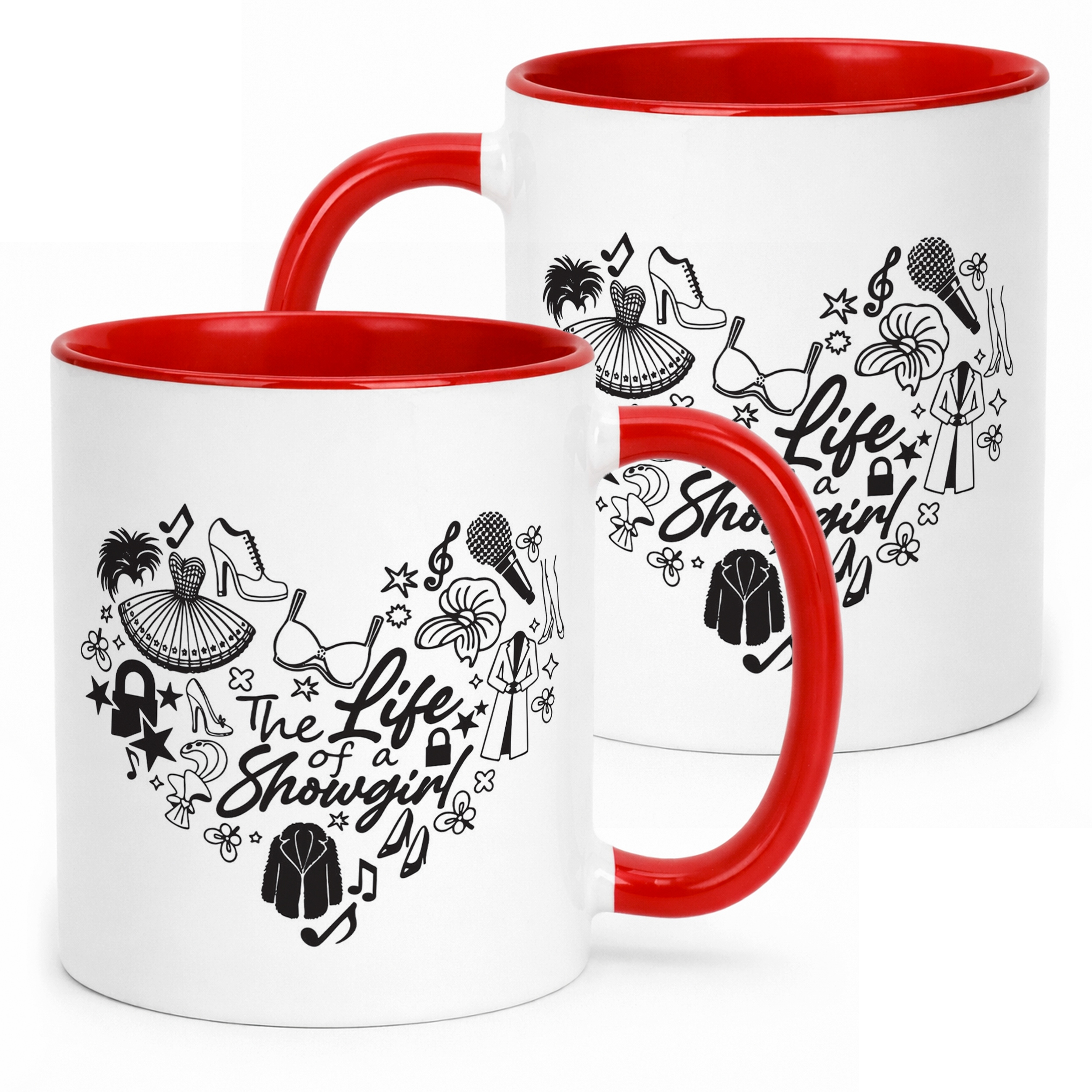 Kubek ceramiczny Taylor Swift The Life Of A Showgirl Dla Fanów Prezent