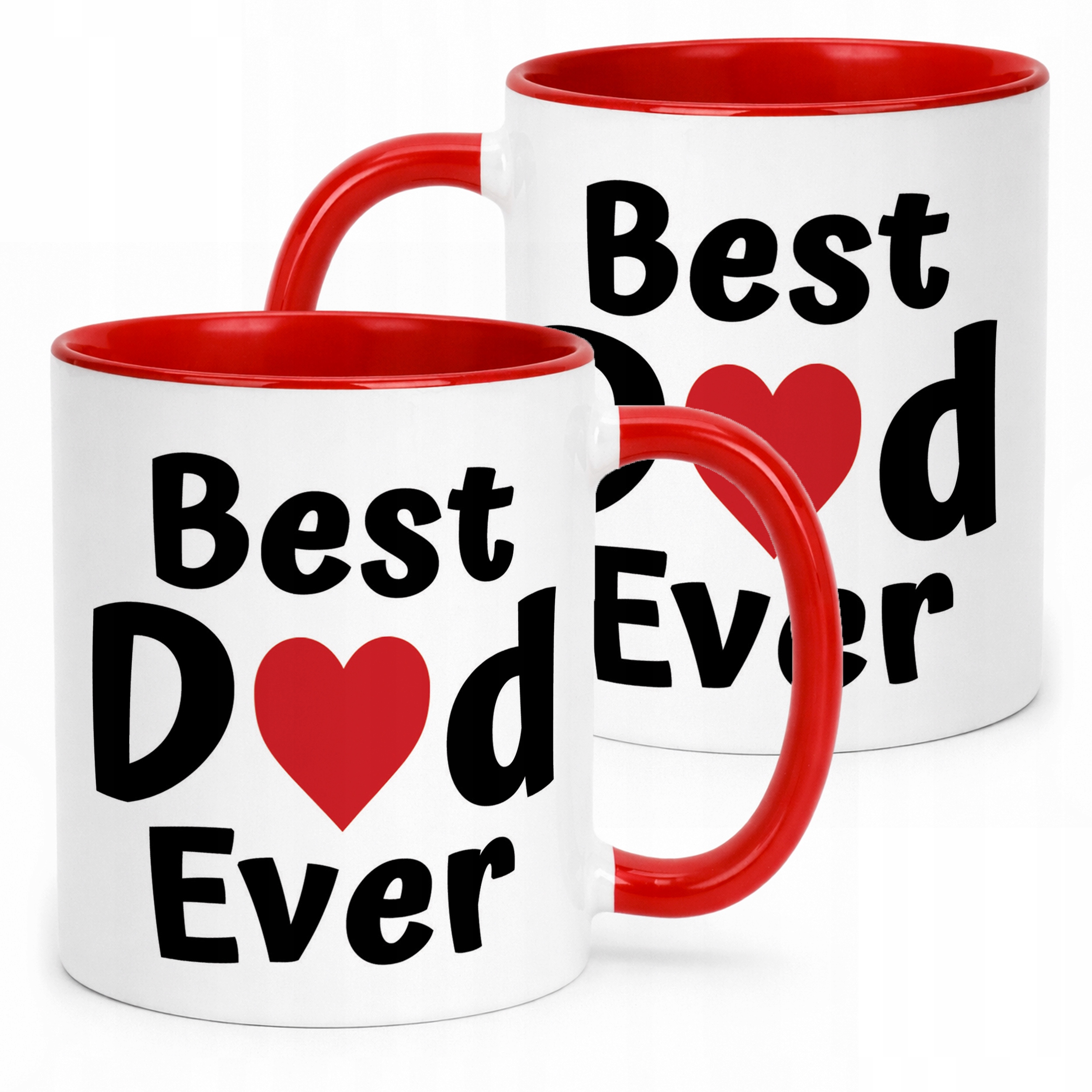 Kubek ceramiczny Dzień Ojca Best Dad Ever Upominek Dla Taty