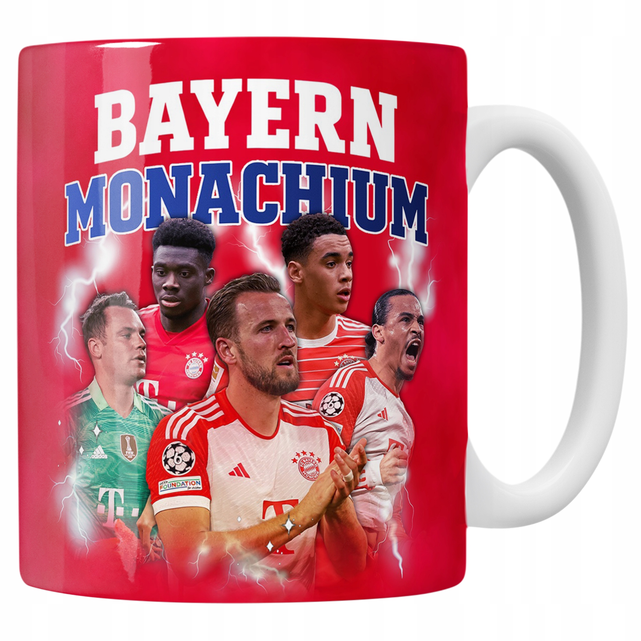 Kubek ceramiczny Bayern Monachium Kane Musiala Davies
