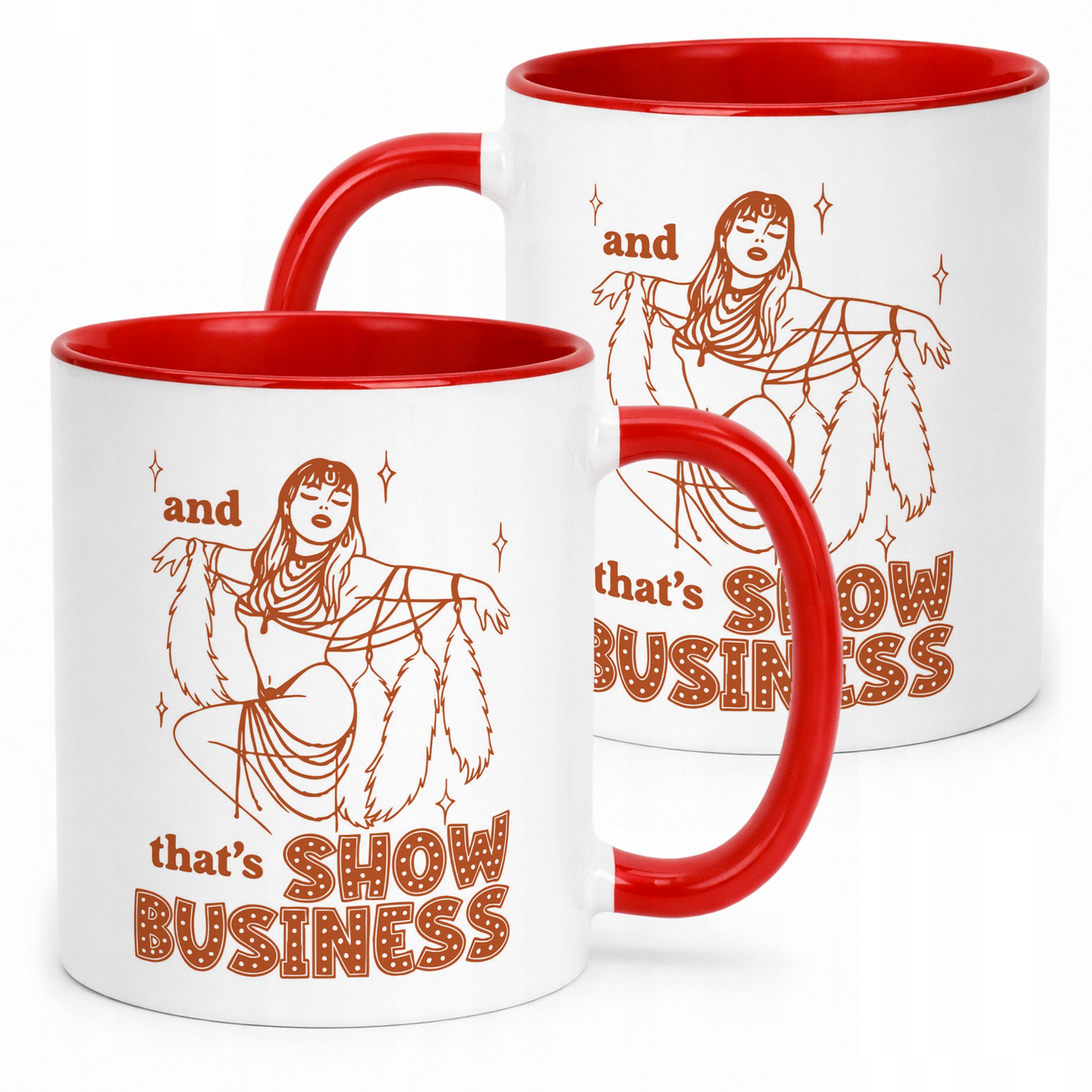 Kubek ceramiczny Taylor Swift The Life Of A Showgirl Dla Fanów Prezent