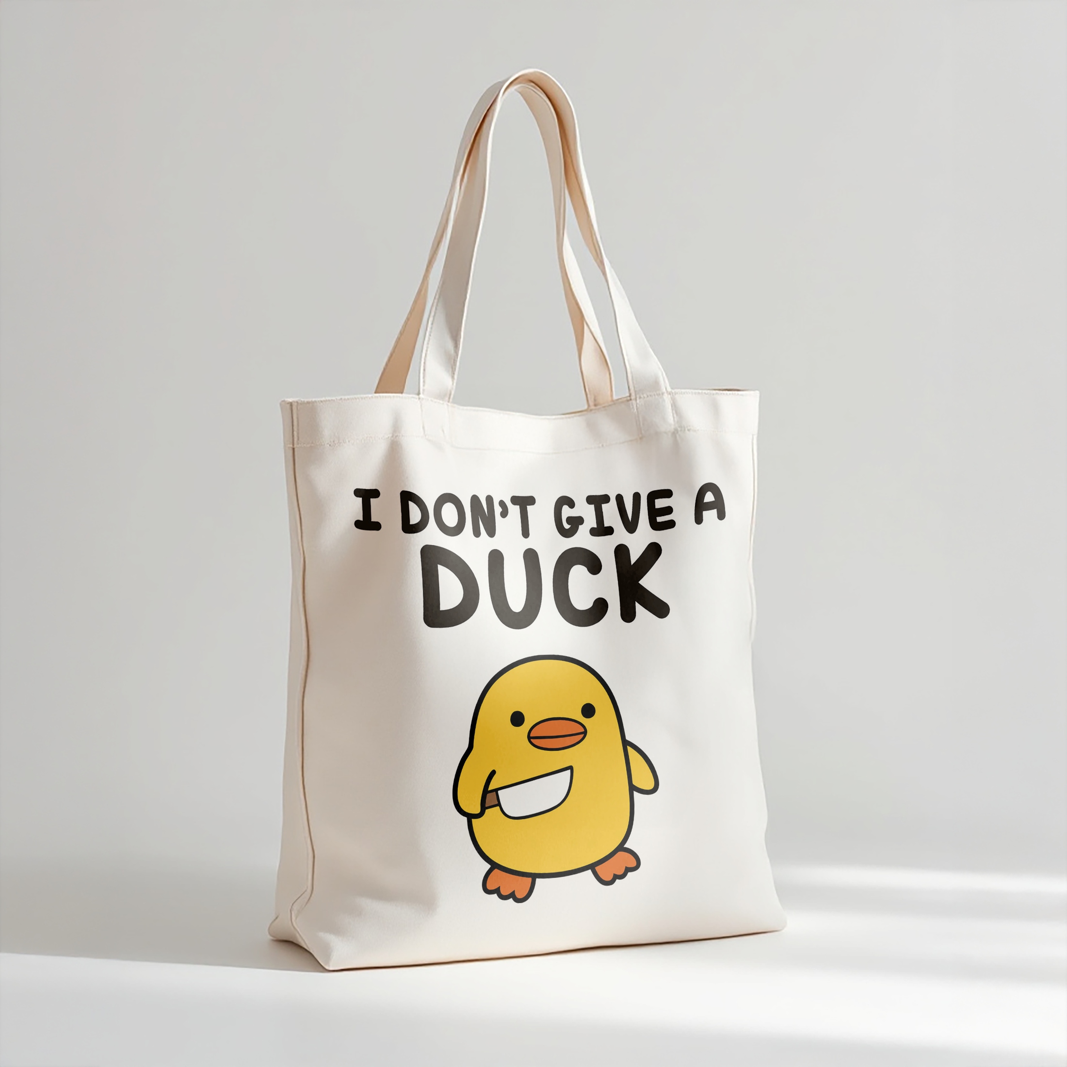 Torba bawełniana premium I Don’t Give A Duck Zabawny Prezent