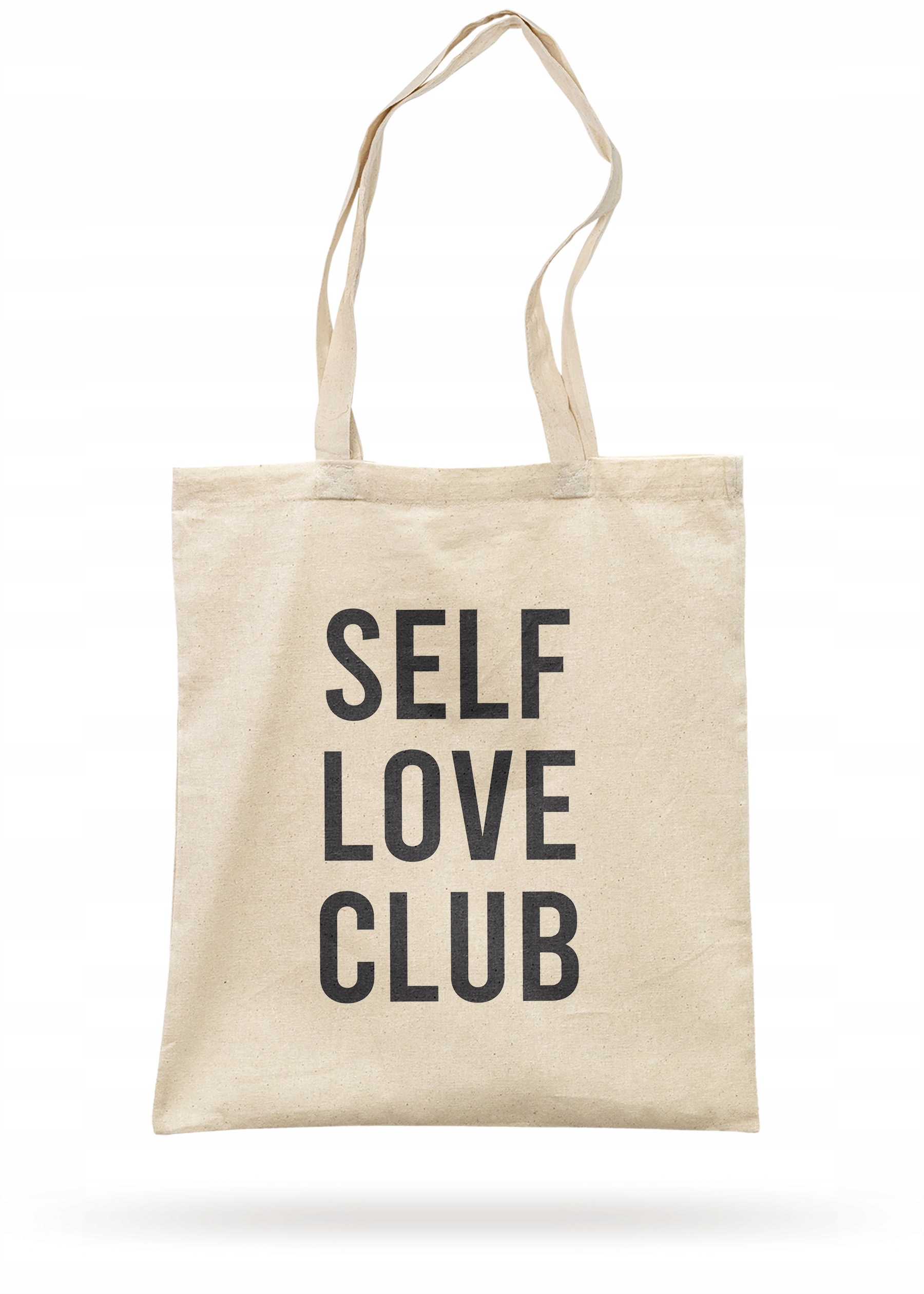 Torba bawełniana na zakupy Self Love Club Minimalizm Miłość Samoakceptacja