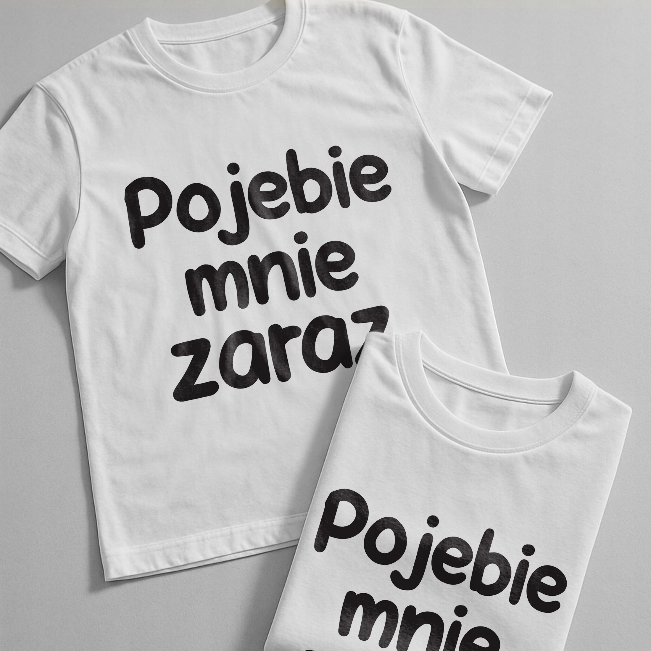 Koszulka biała męska Poje**e Mnie Zaraz Zabawny Prezent r. 3XL