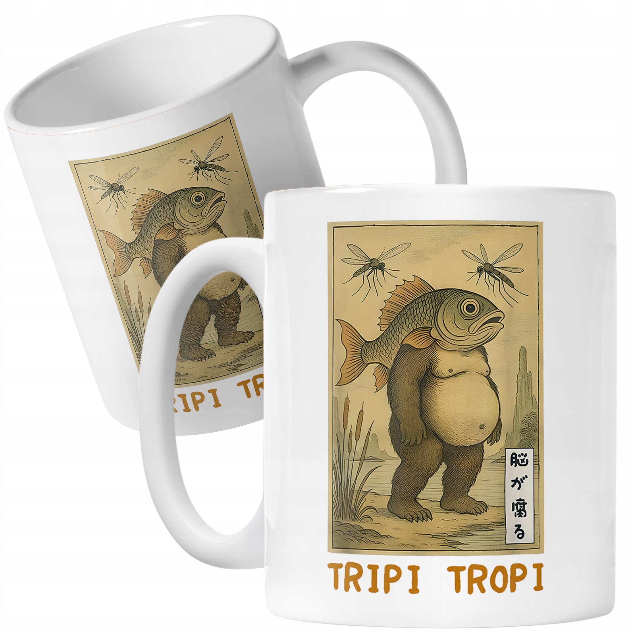 Kubek ceramiczny Trippi Troppi viral tiktok brainrot mem