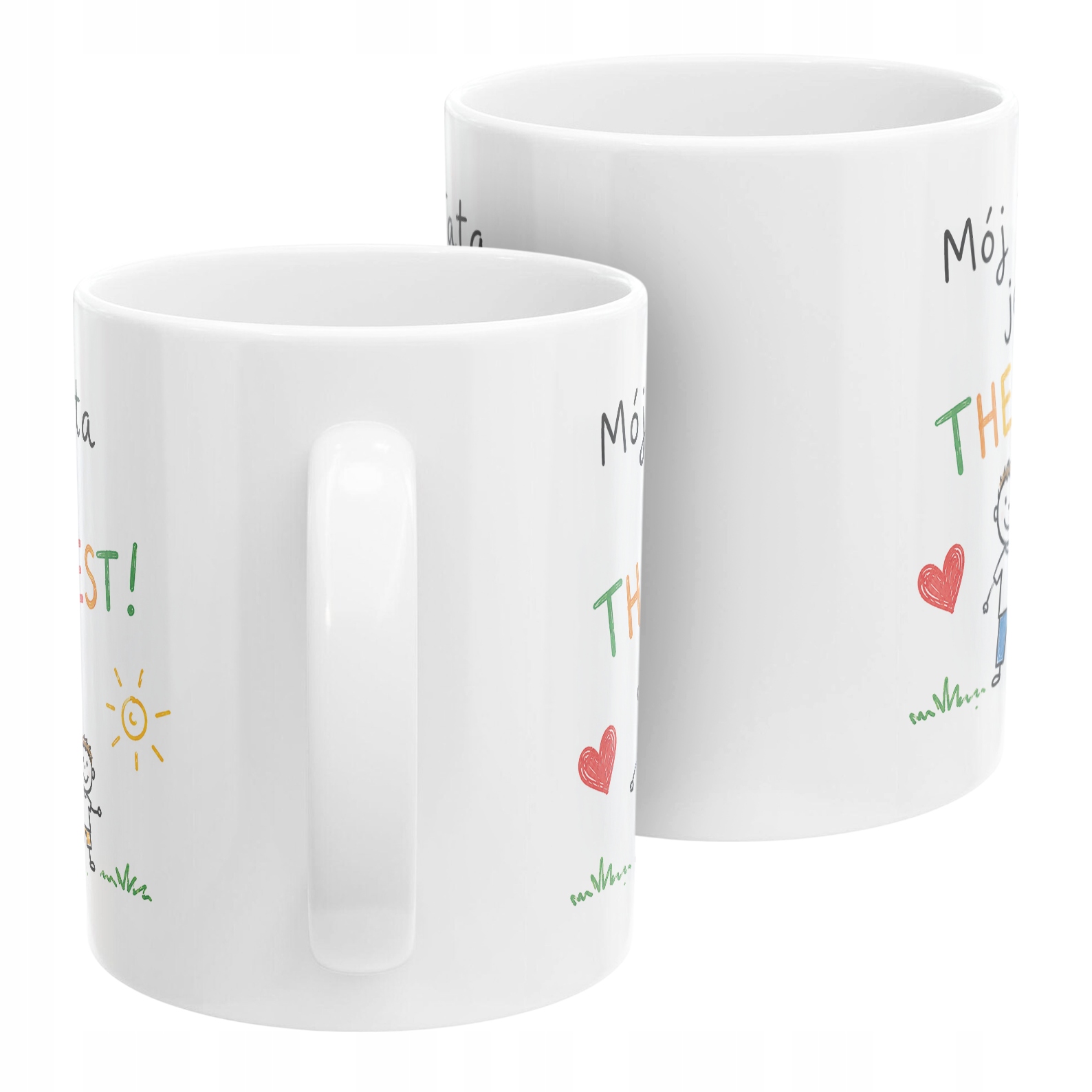 Kubek Ceramiczny upominek dla taty prezent na Dzień Ojca