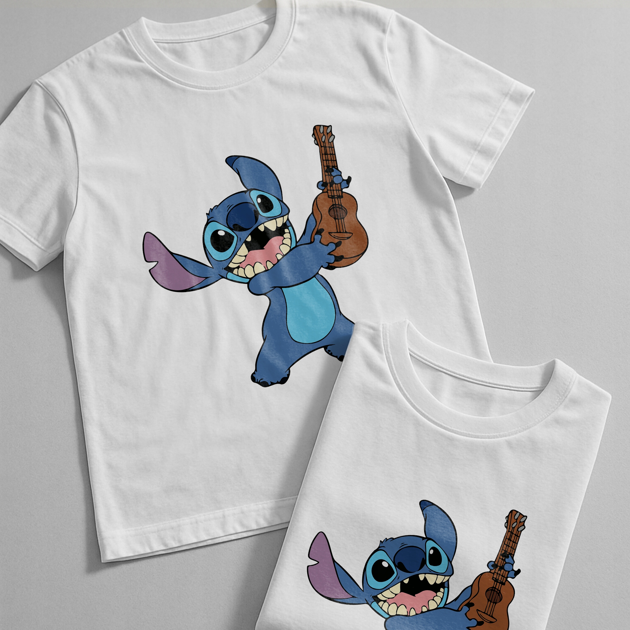 Koszulka biała dziecięca Stitch Lilo i Stich Dla Fanów