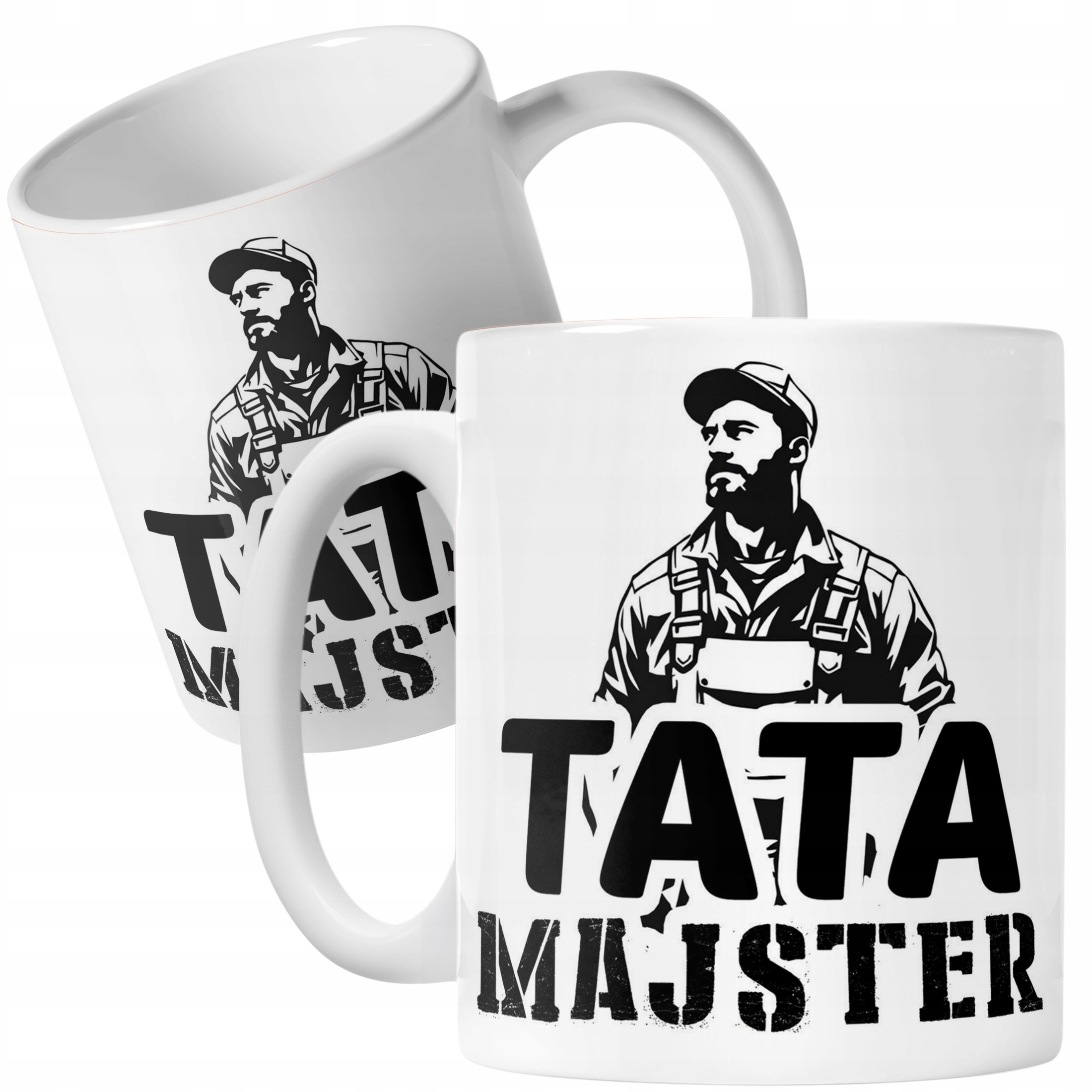 Kubek ceramiczny Dzień Ojca Dla Taty Tata Majster Prezent